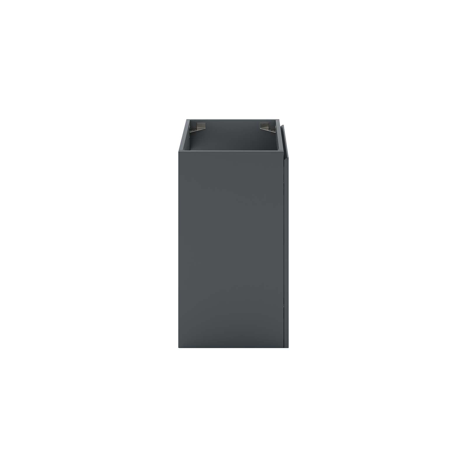 Modway Bathroom Vanity - Vitality 18" Wall-Mount Bathroom Vanity Gray