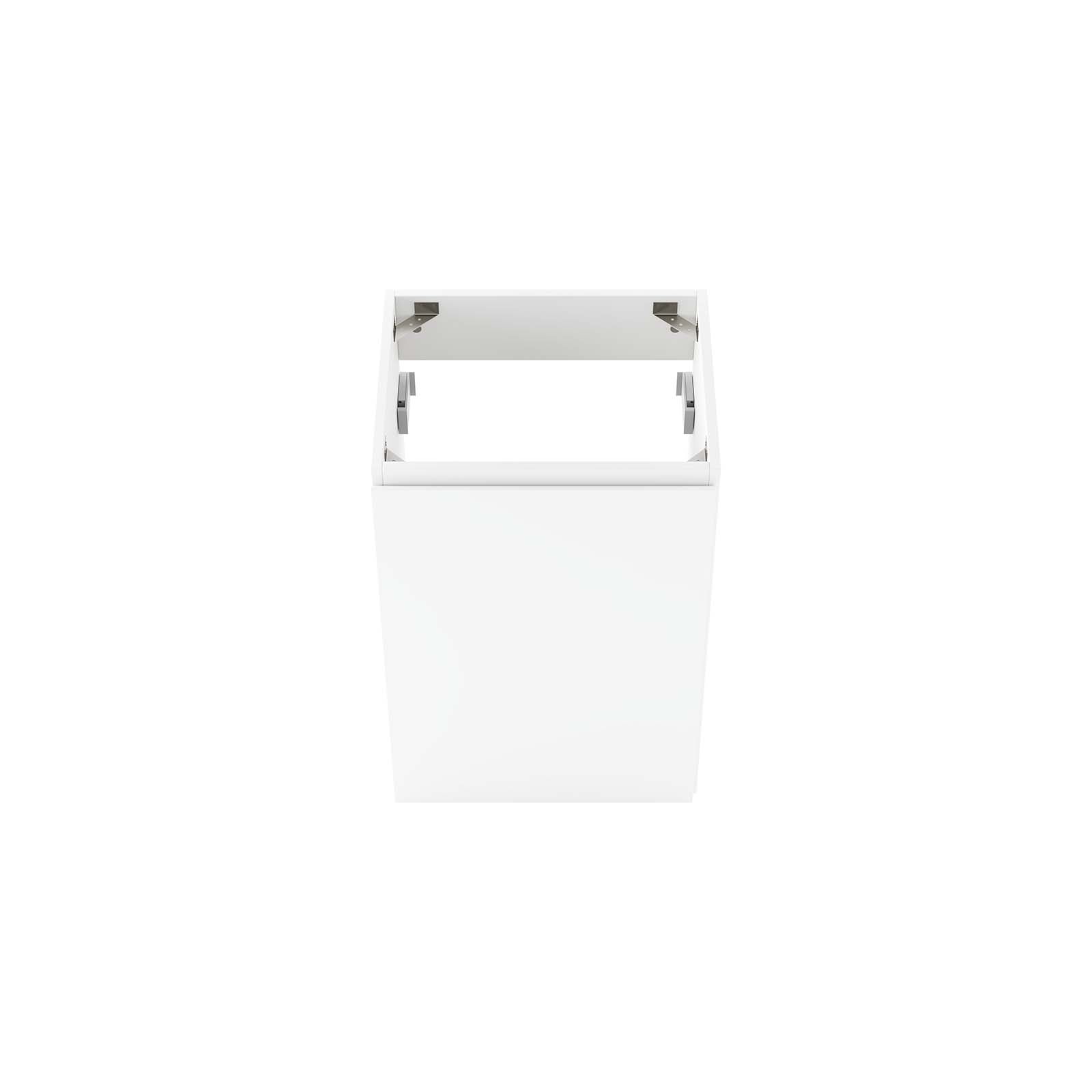 Modway Bathroom Vanity - Vitality 18" Wall-Mount Bathroom Vanity White