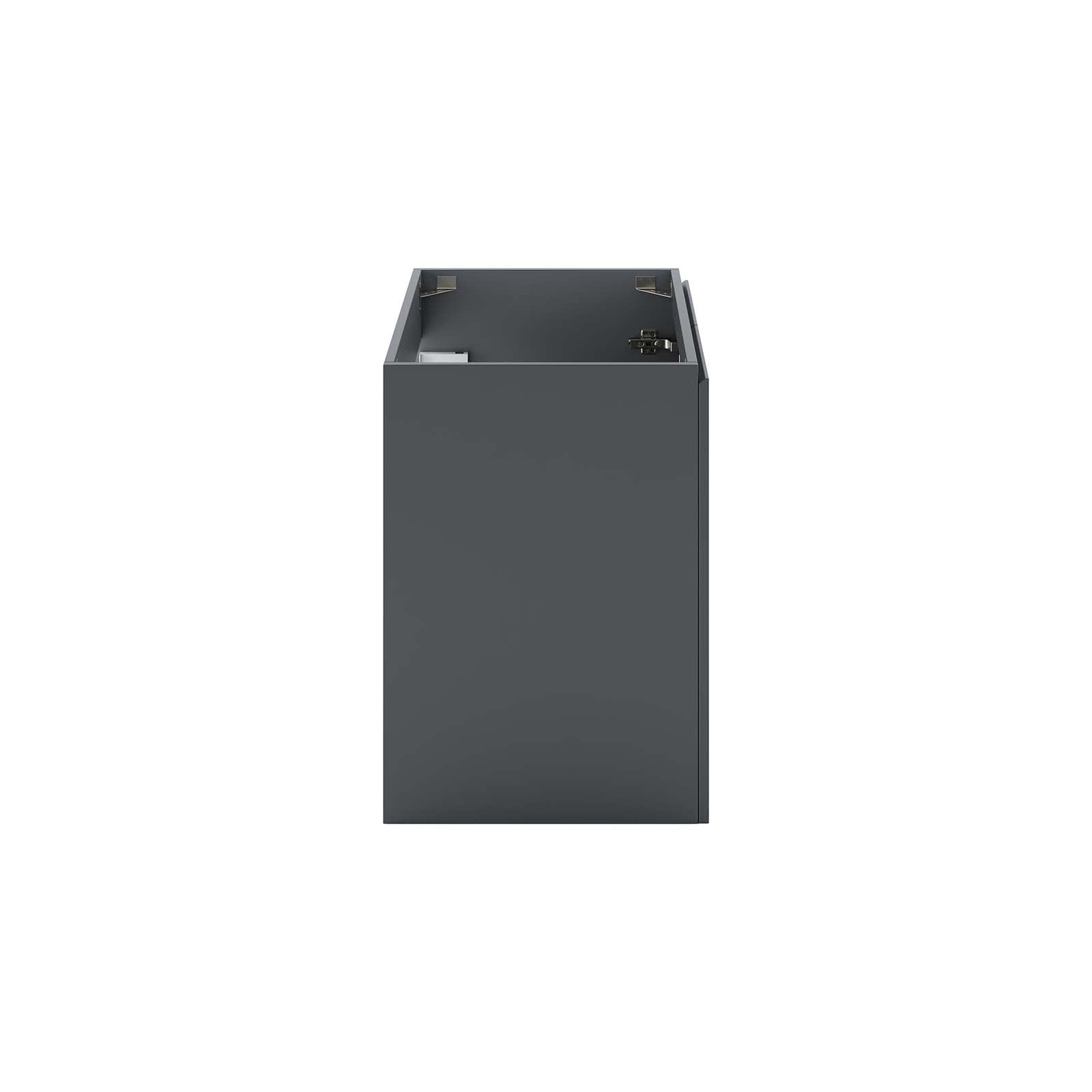 Modway Bathroom Vanity - Vitality 24" Wall-Mount Bathroom Vanity Gray