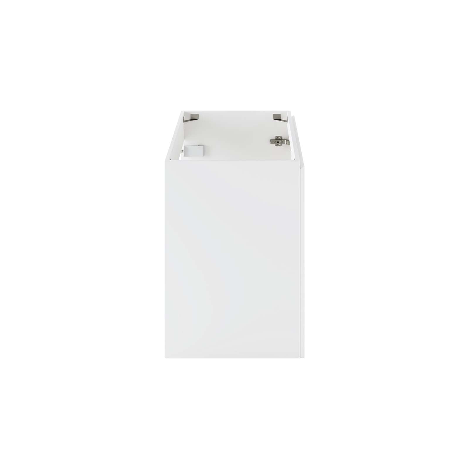 Modway Bathroom Vanity - Vitality 30" Wall-Mount Bathroom Vanity White