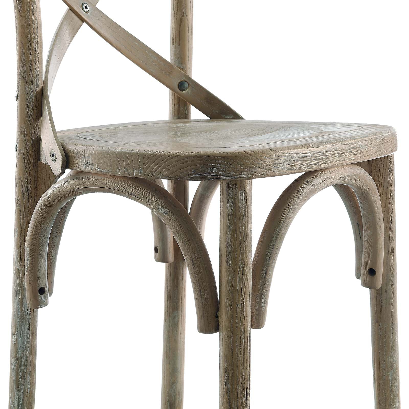 Modway Barstools - Gear Counter Stool Gray EEI-5562-GRY