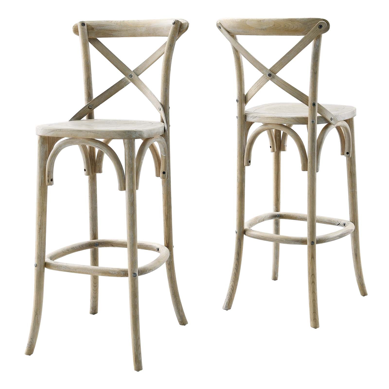 Modway Barstools - Gear Bar Stool Gray EEI-5563-GRY