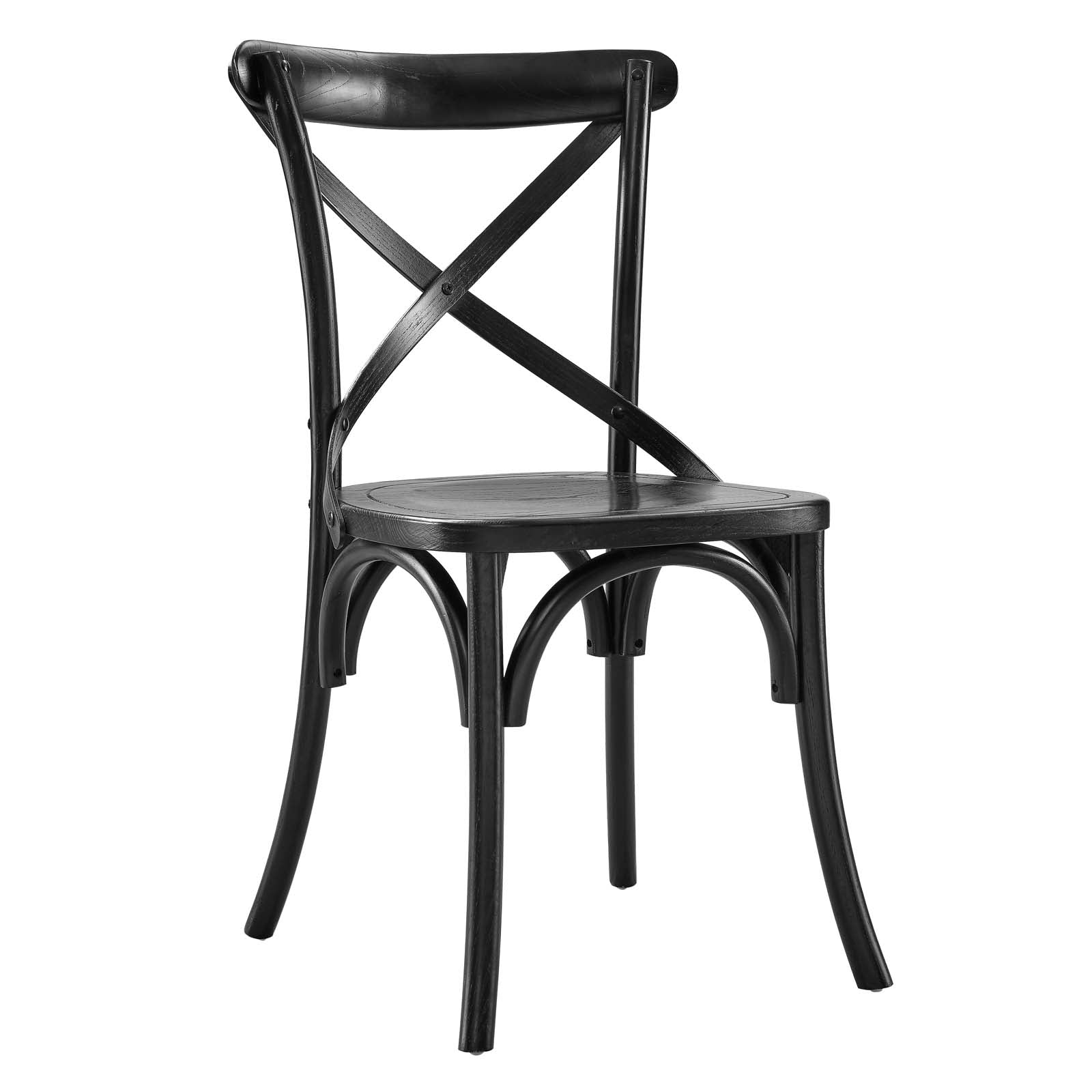 Modway Dining Chairs - Gear-Dining-Side-Chair-Black