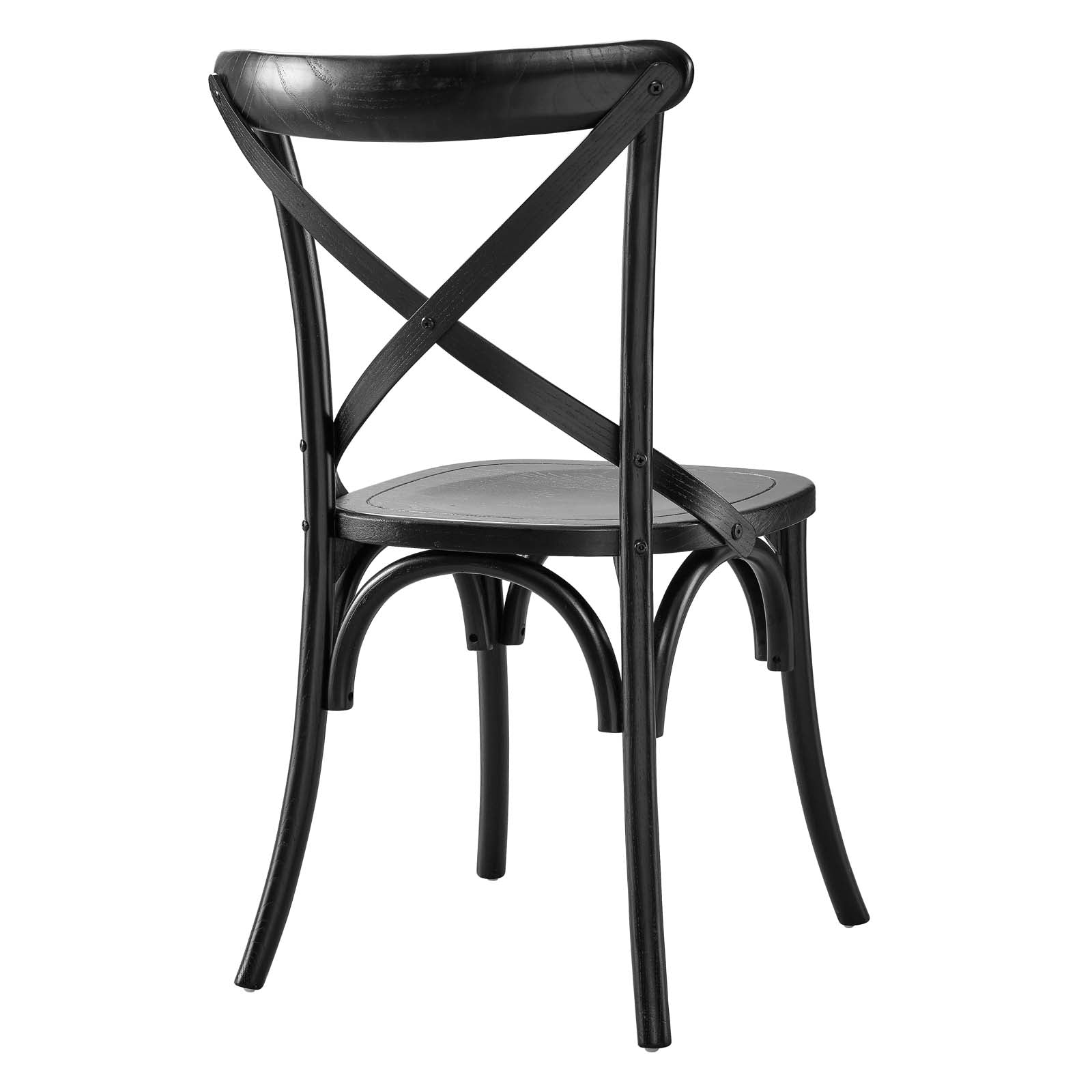 Modway Dining Chairs - Gear-Dining-Side-Chair-Black