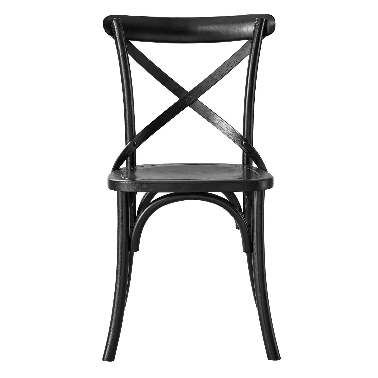 Modway Dining Chairs - Gear-Dining-Side-Chair-Black