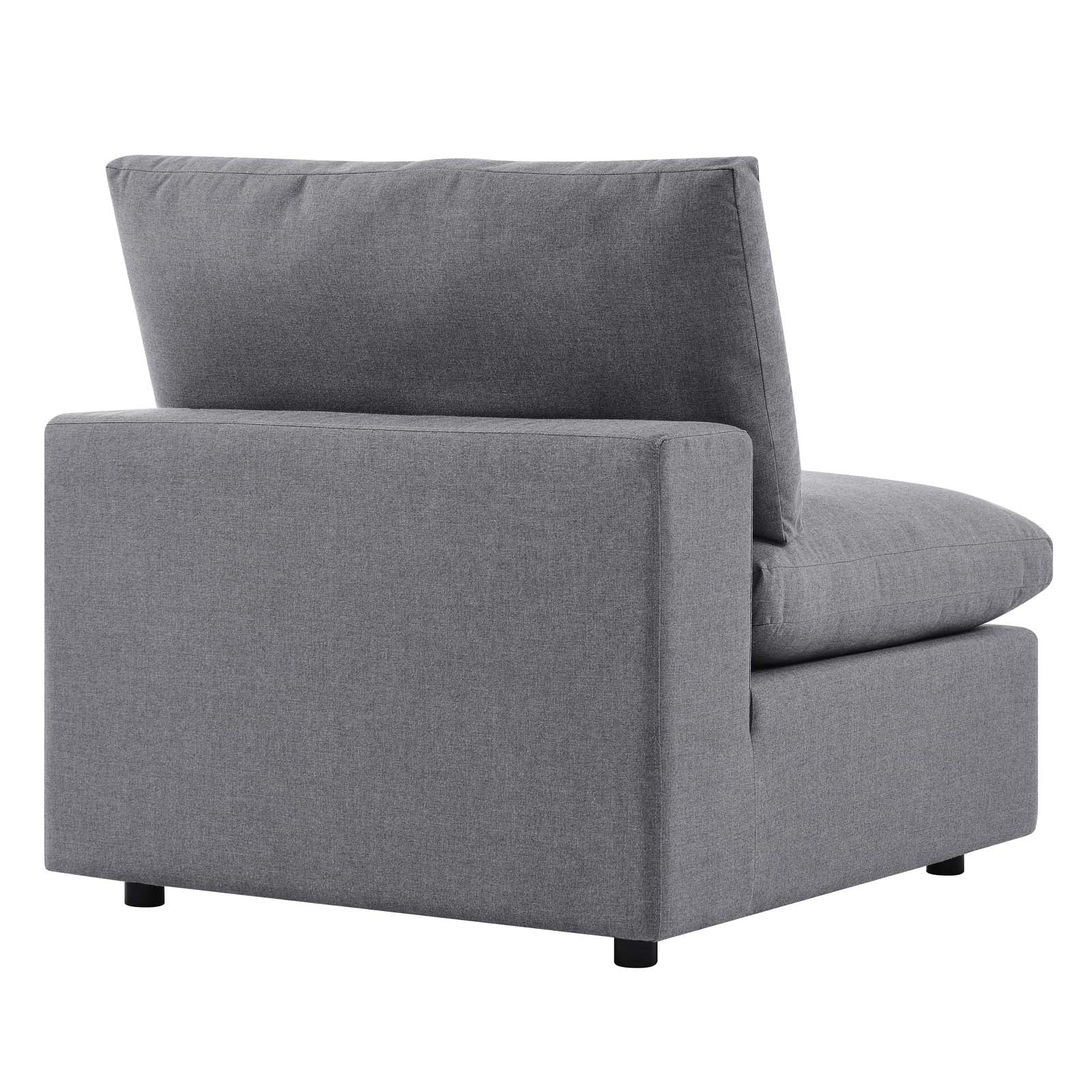 Modway Outdoor Sofas - Commix Sunbrella Outdoor Patio Sofa Gray