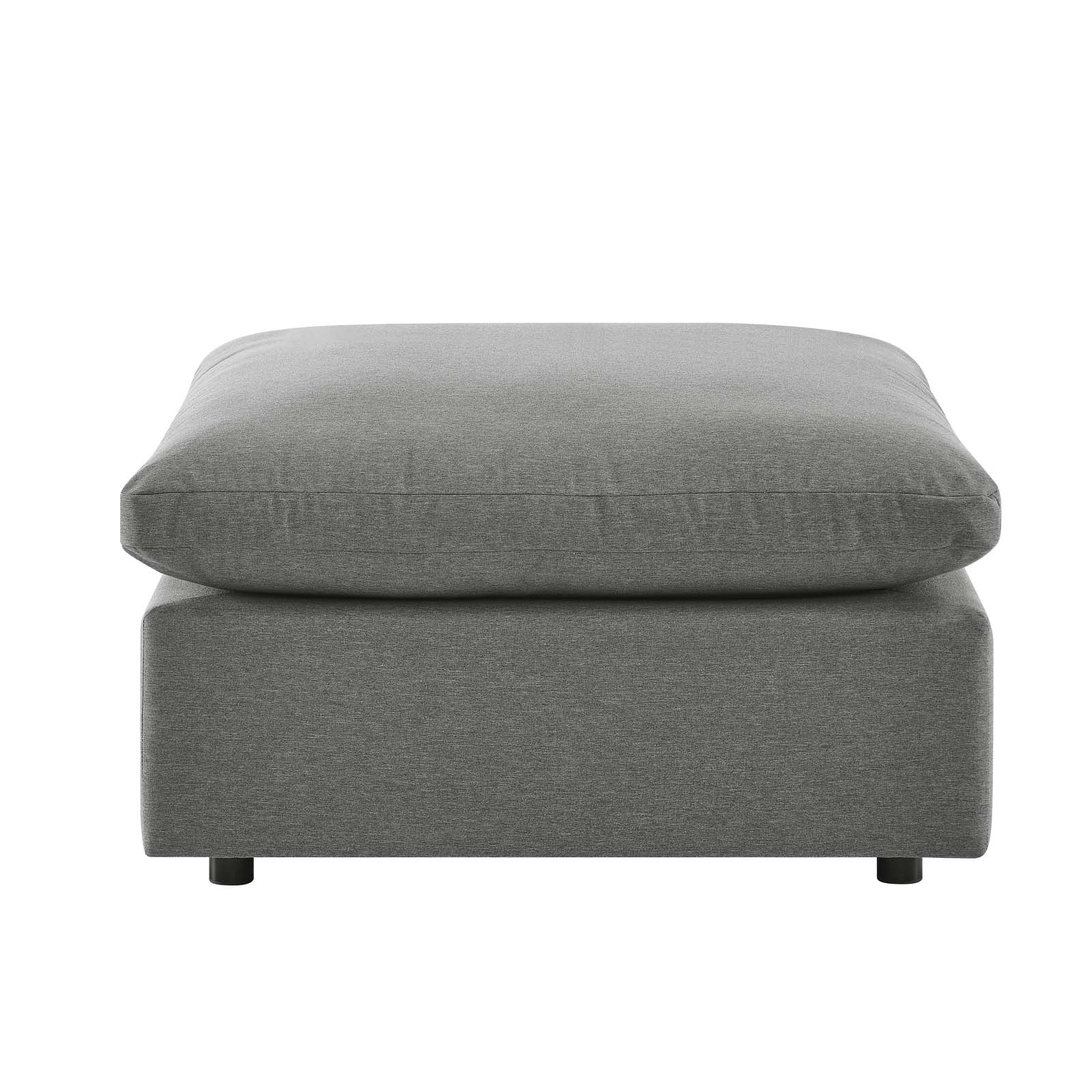 Modway Outdoor Sofas - Commix 4-Piece Outdoor Patio Sectional Sofa Charcoal