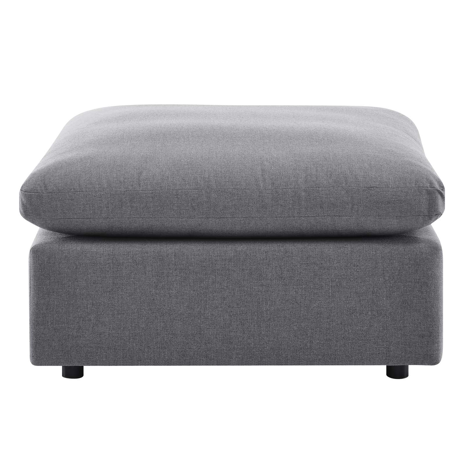 Modway Outdoor Sofas - Commix 108" 4-Piece Sunbrella Outdoor Patio Sectional Sofa Gray