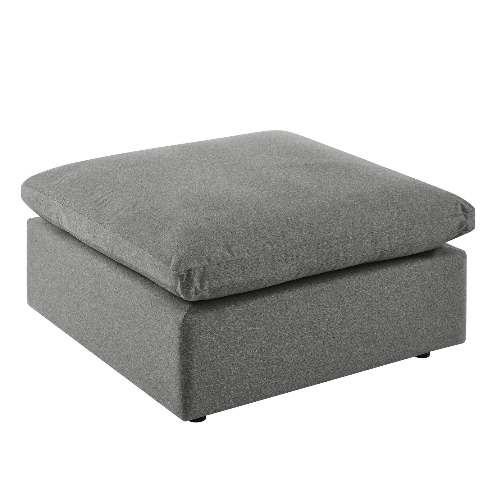 Modway Outdoor Sofas - Commix 6-Piece Outdoor Patio Sectional Sofa Charcoal