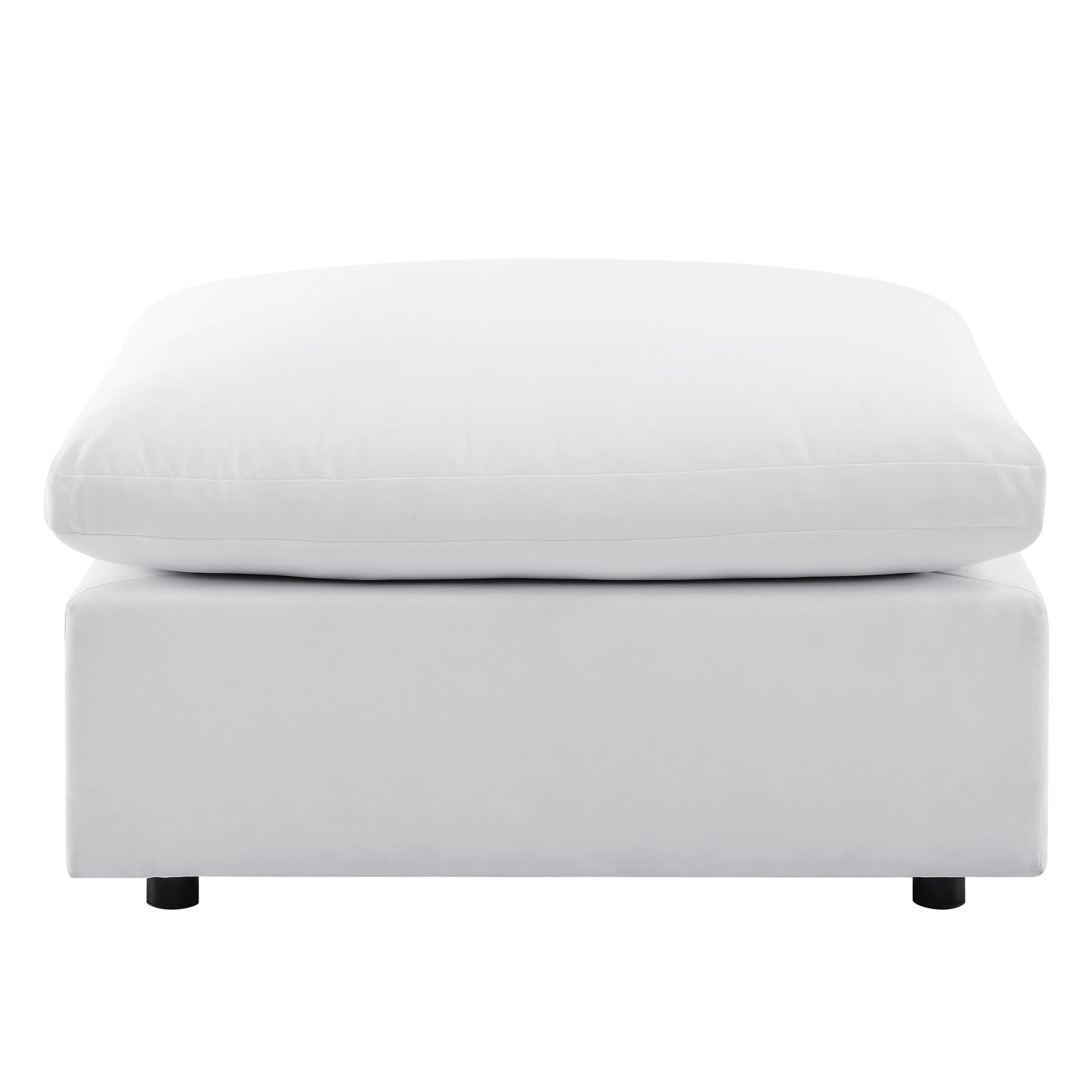 Modway Outdoor Sofas - Commix 7-Piece Sunbrella Outdoor Patio Sectional Sofa White