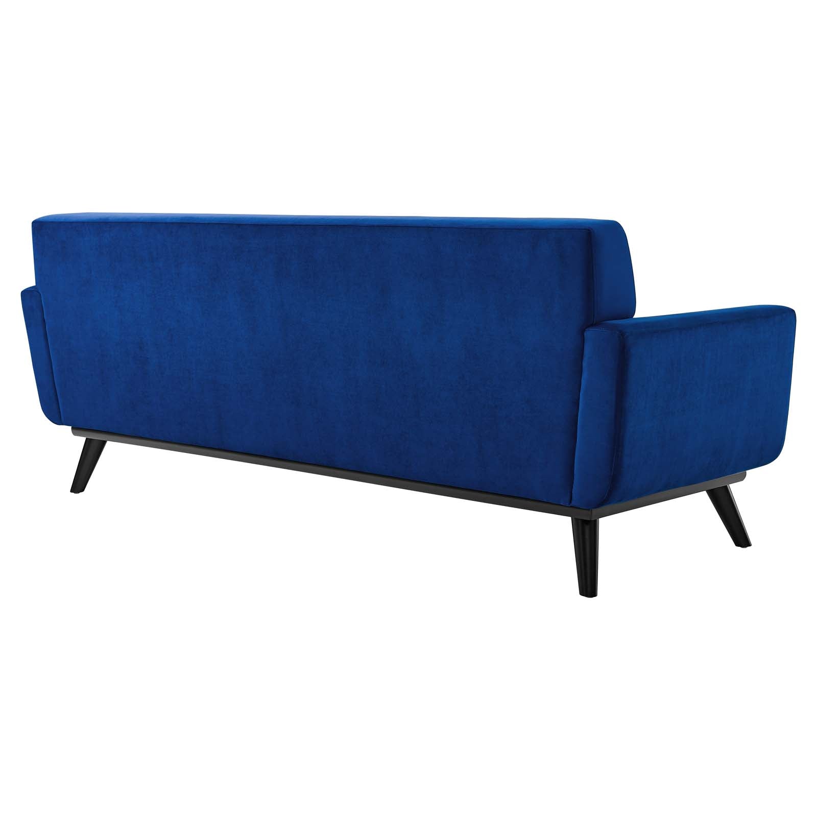 Modway Sofas & Couches - Engage Performance Velvet Sofa Navy