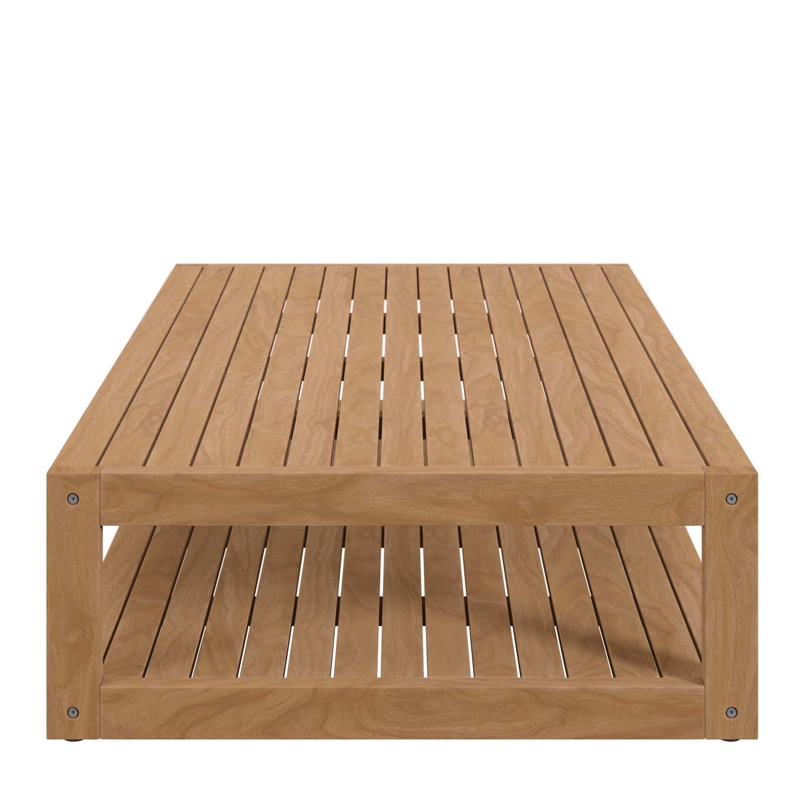 Modway Outdoor Coffee Tables - Carlsbad Teak Wood Outdoor Patio Coffee Table Natural