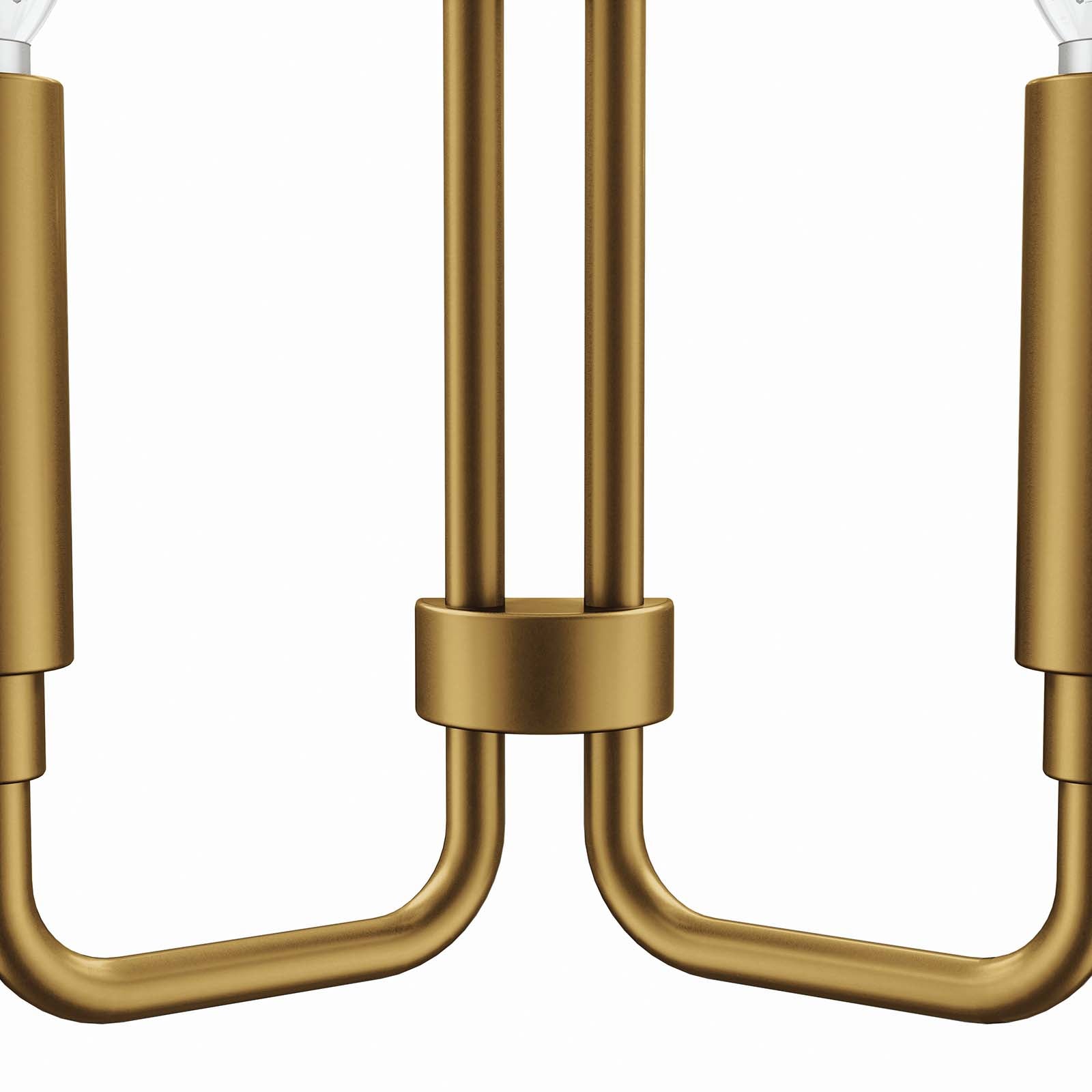 Modway Wall Sconces - Rekindle 2-Light Wall Sconce Satin Brass