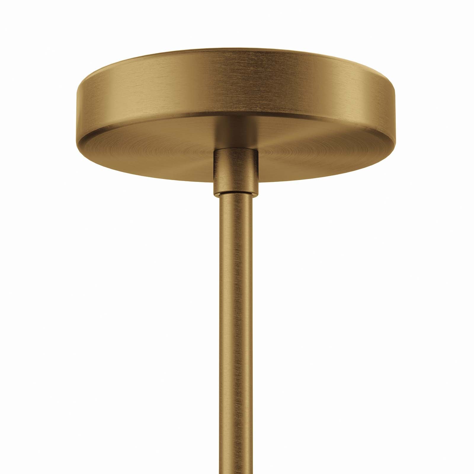 Modway Ceiling Lights - Stellar 5-Light Chandelier Opal Satin Brass
