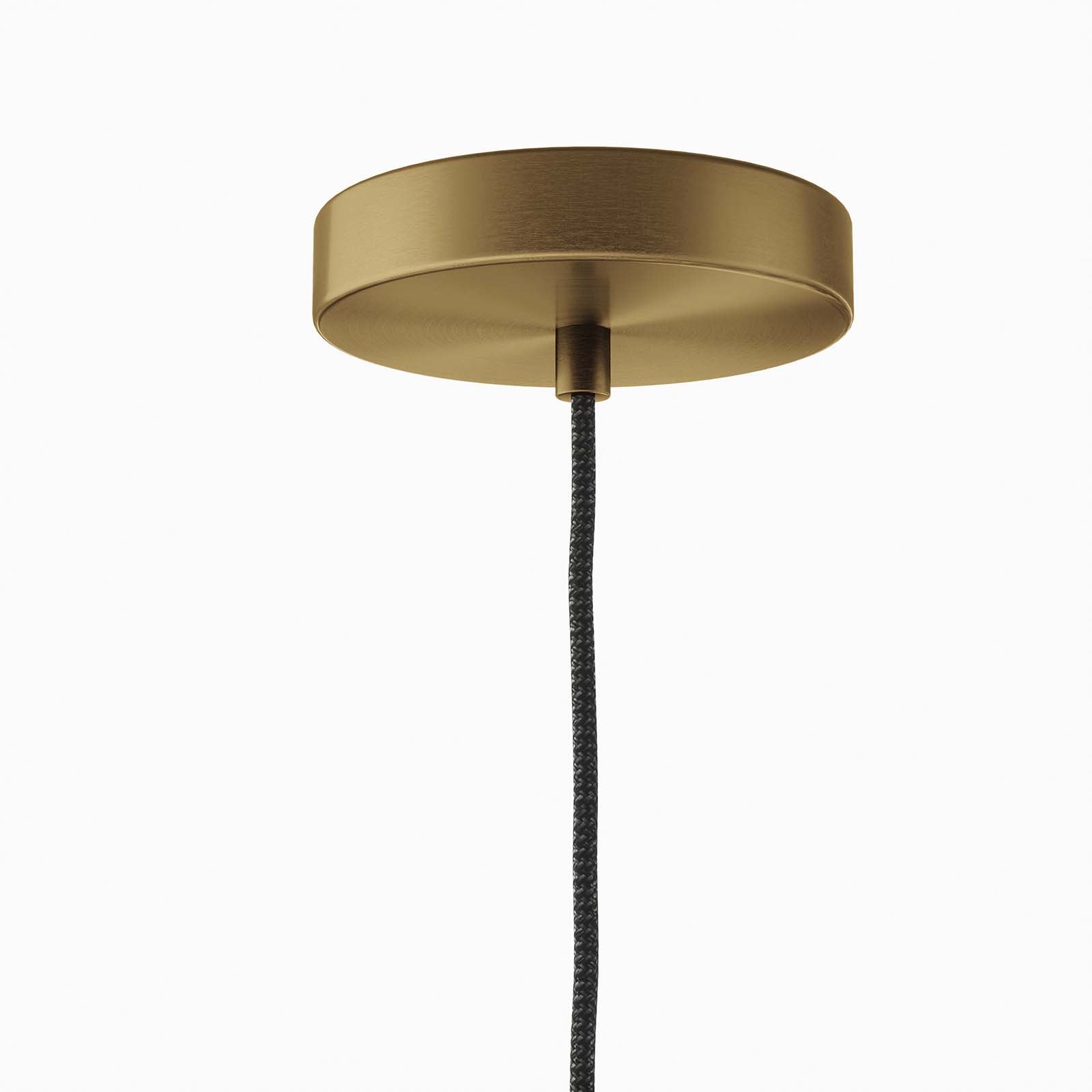 Modway Ceiling Lights - Starlight 1-Light Pendant Light White Satin Brass