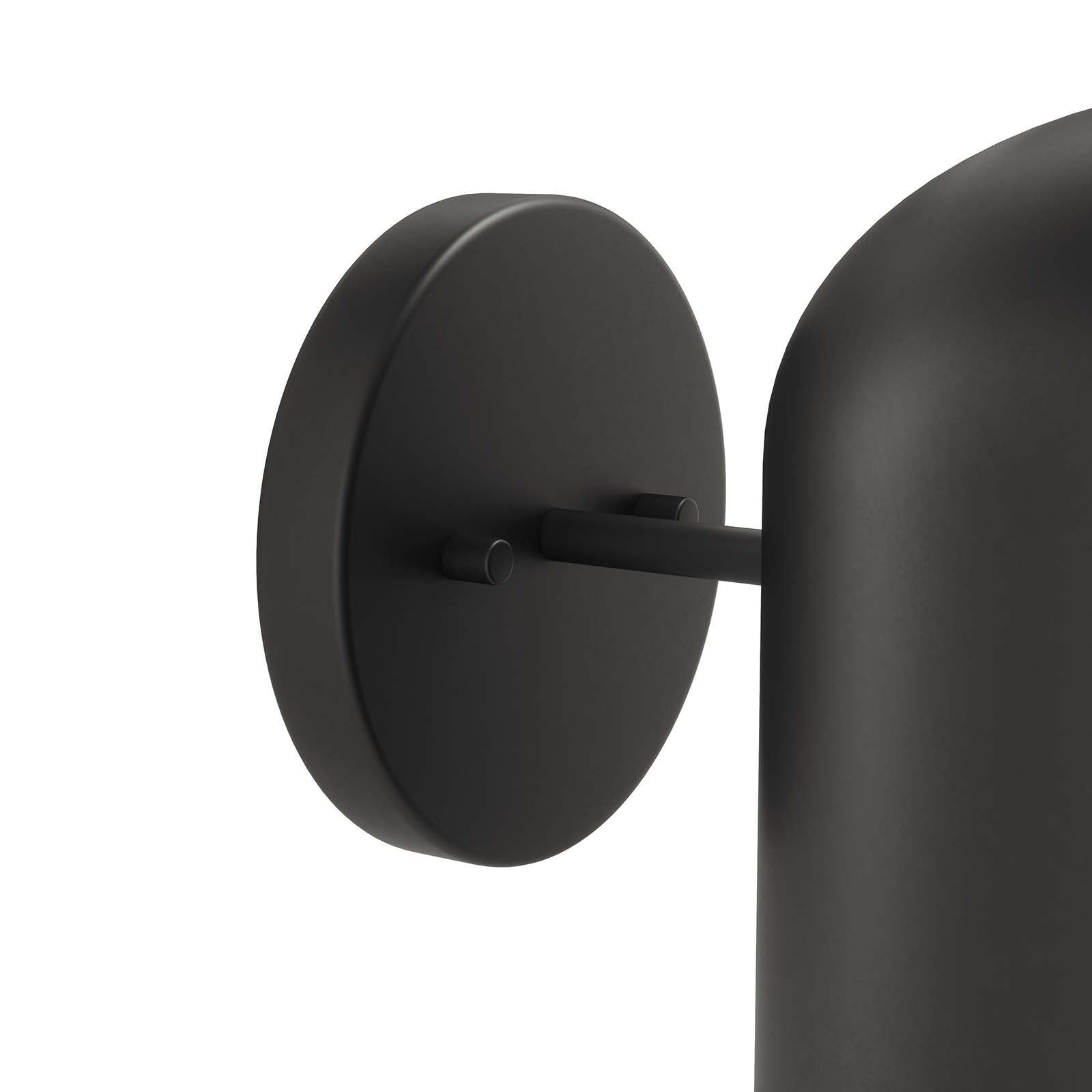 Modway Wall Sconces - Avenue 1-Light Wall Sconce Black