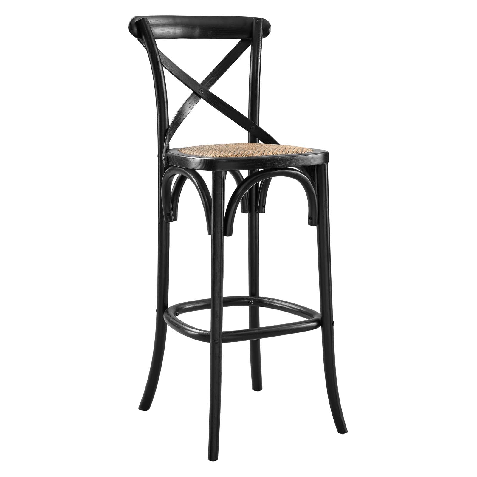 Modway Barstools - Gear Bar Stool Black EEI-5668-BLK