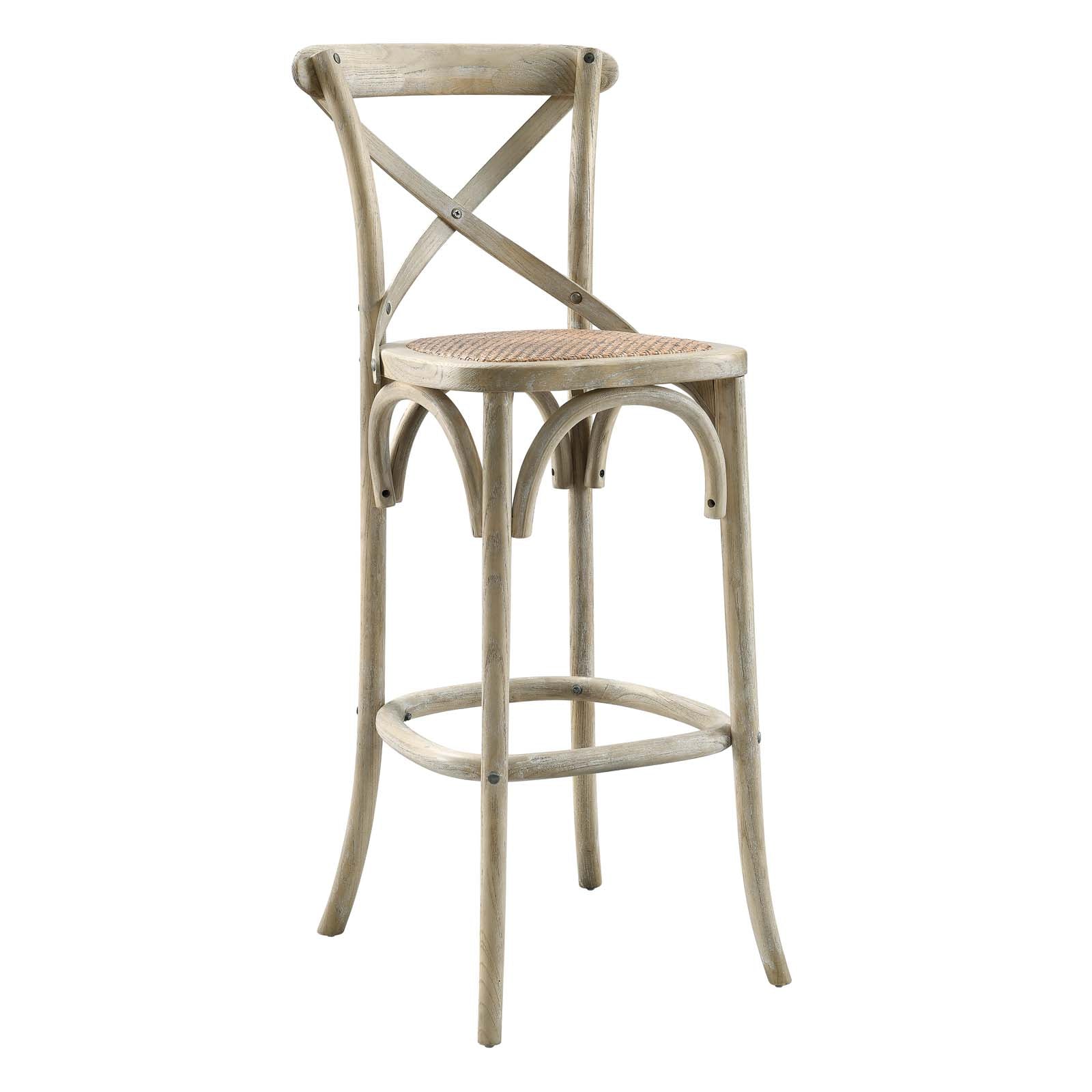 Modway Barstools - Gear Bar Stool Gray EEI-5668-GRY