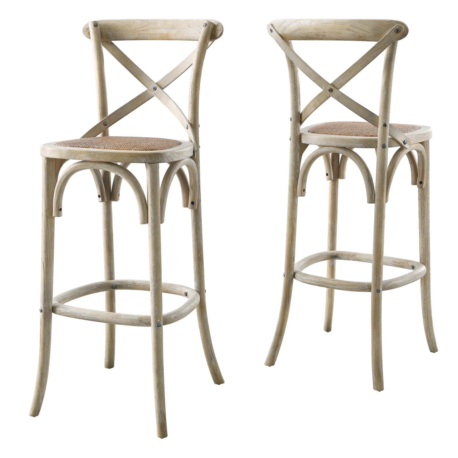 Modway Barstools - Gear Bar Stool Gray EEI-5668-GRY