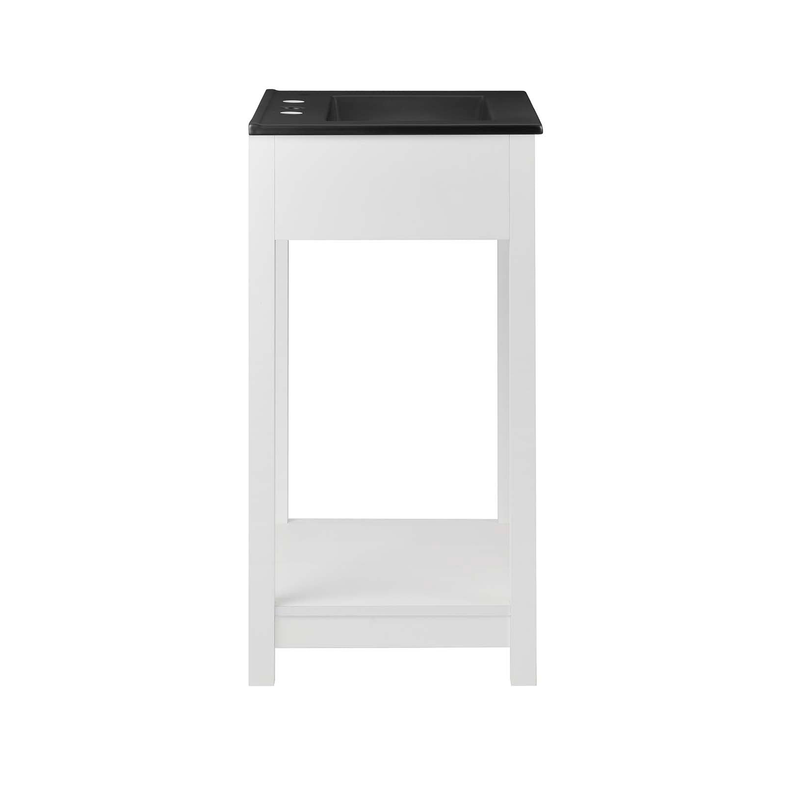 Modway Bathroom Vanity - Altura 24" Bathroom Vanity White Black