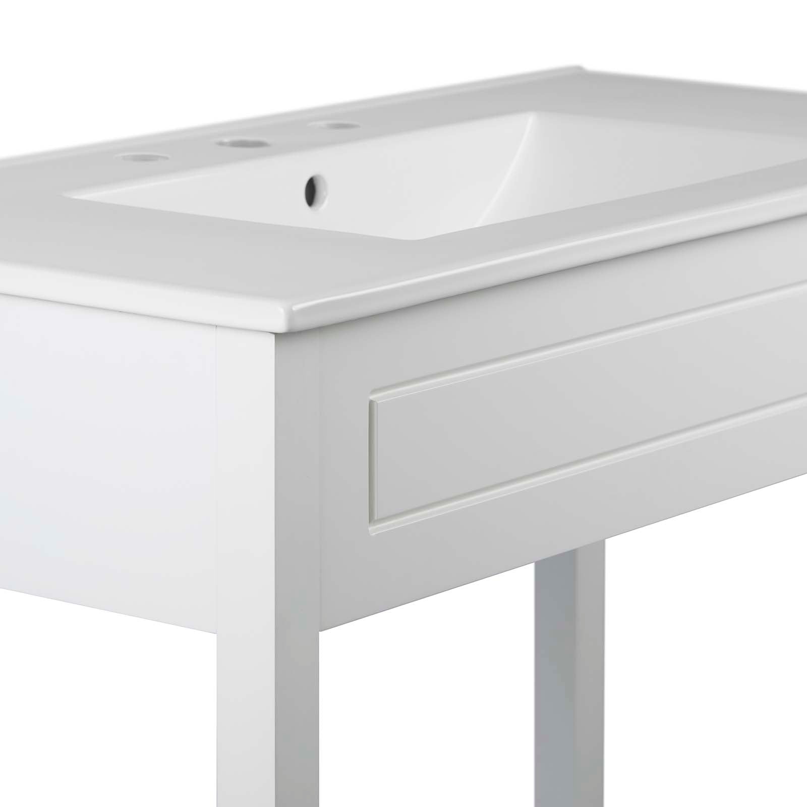 Modway Bathroom Vanity - Altura 36" Bathroom Vanity White