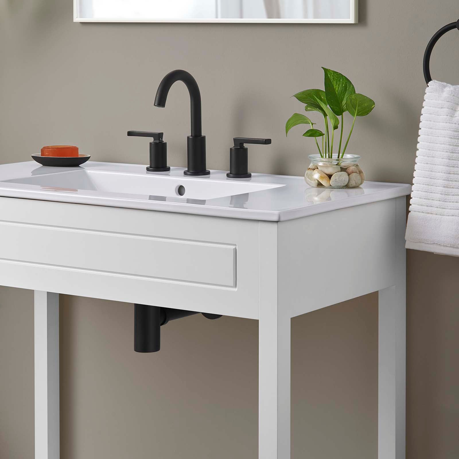 Modway Bathroom Vanity - Altura 36" Bathroom Vanity White