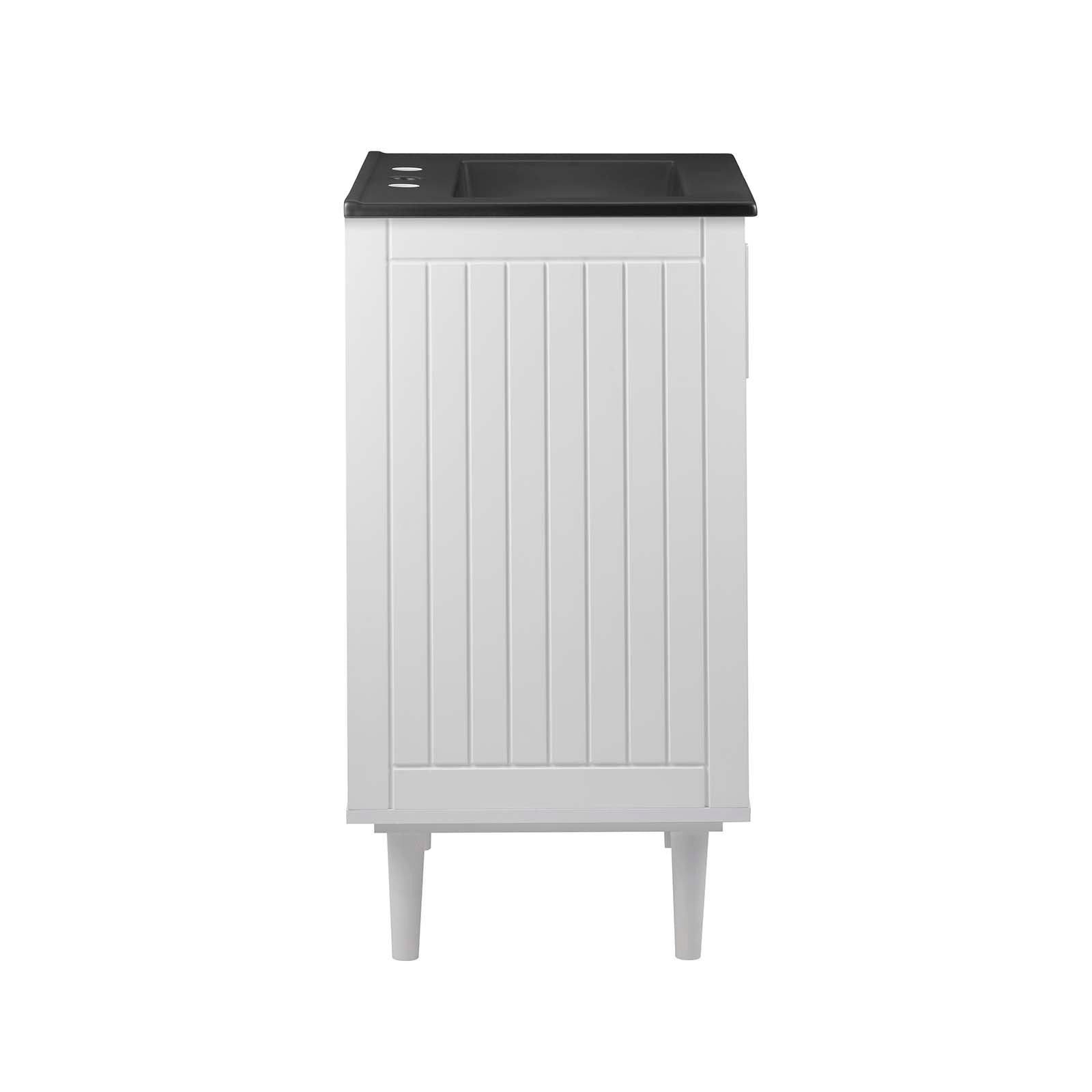 Modway Bathroom Vanity - Augusta 24" Bathroom Vanity White Black