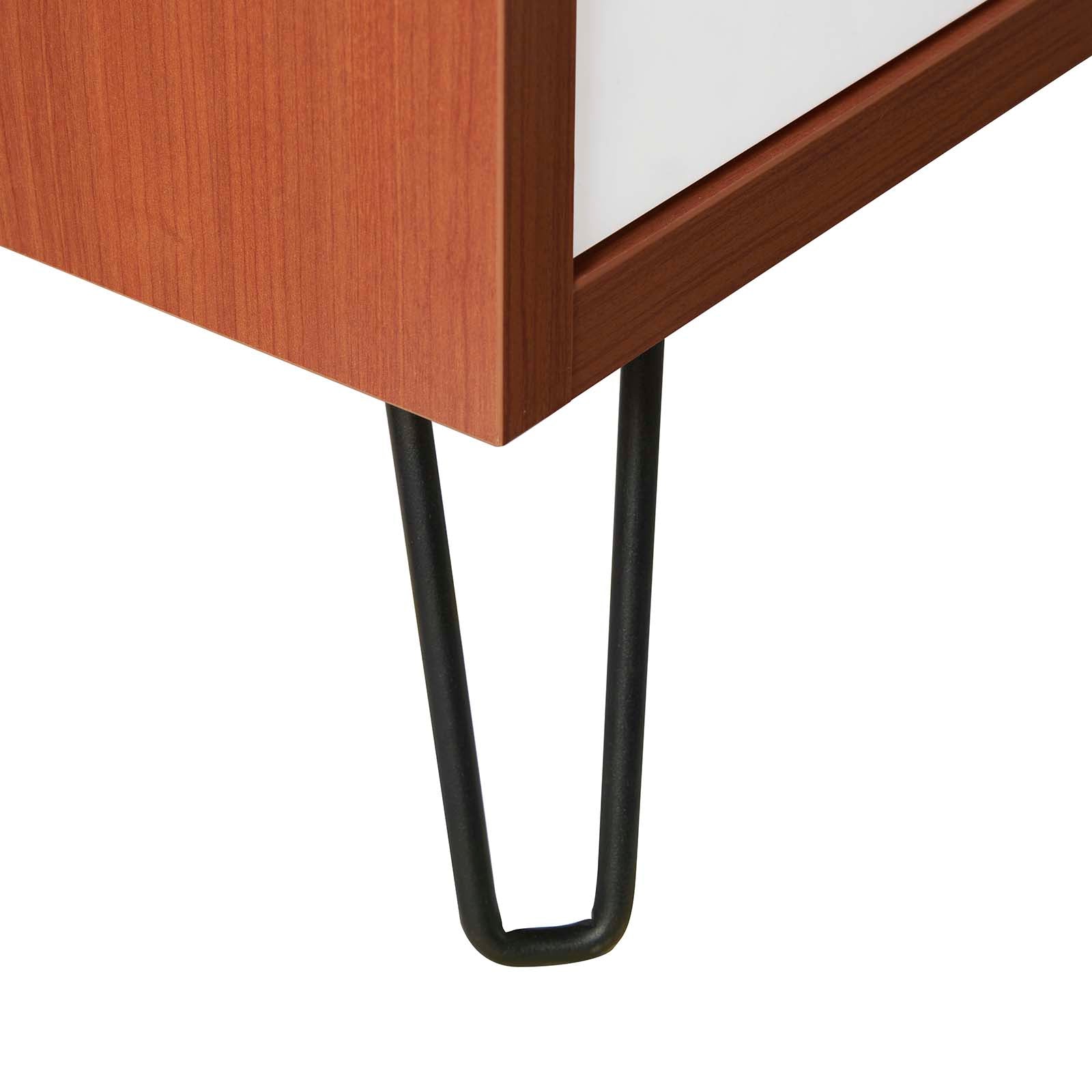 Modway Bathroom Vanity - Energize 24" Bathroom Vanity Cherry White Black