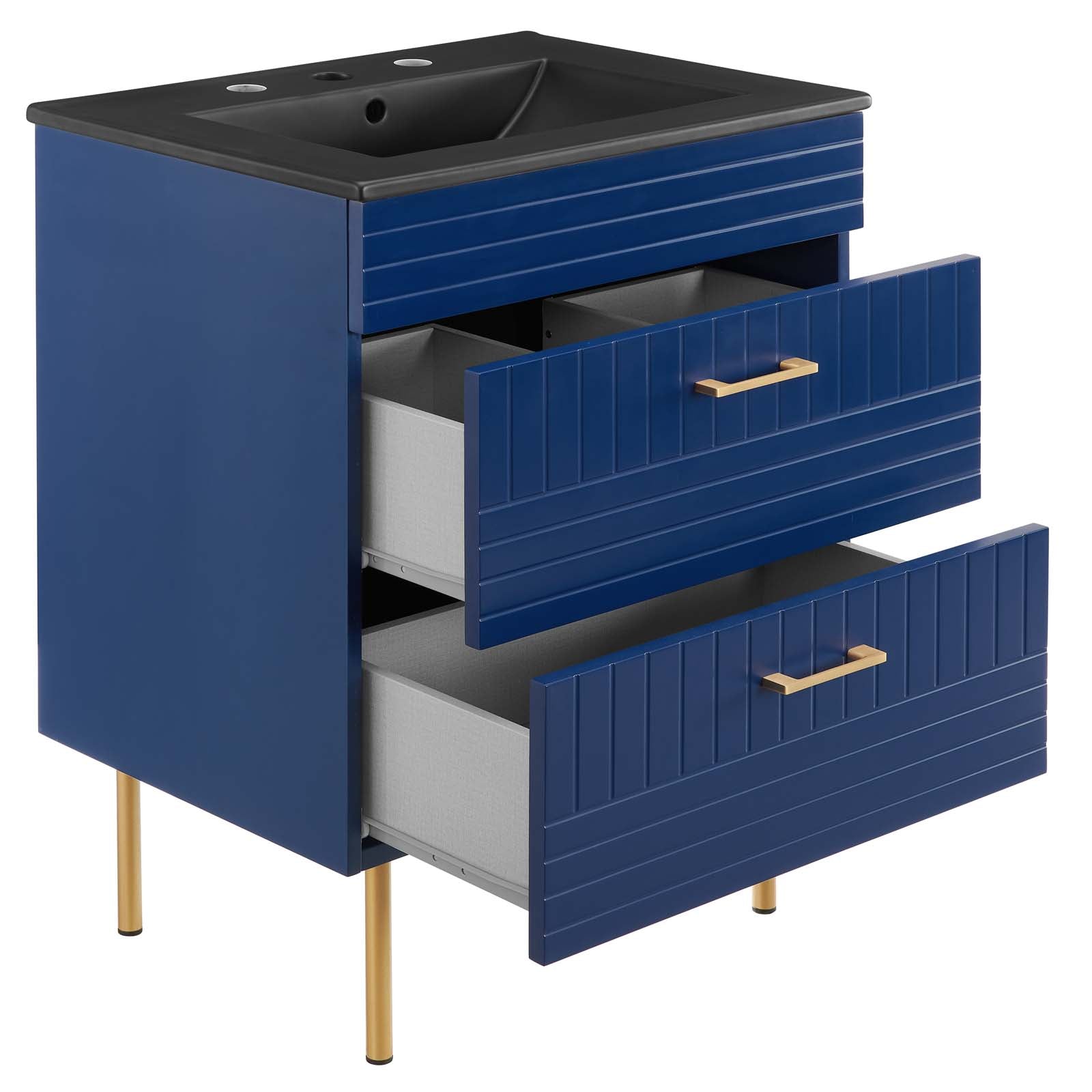 Modway Bathroom Vanity - Daybreak 37"H Bathroom Vanity Blue