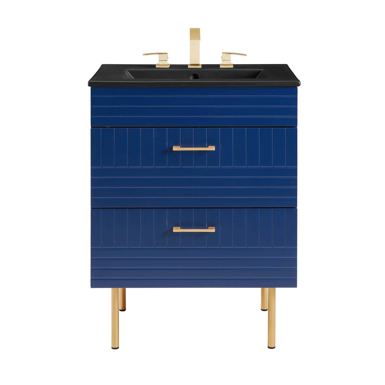 Modway Bathroom Vanity - Daybreak 37"H Bathroom Vanity Blue