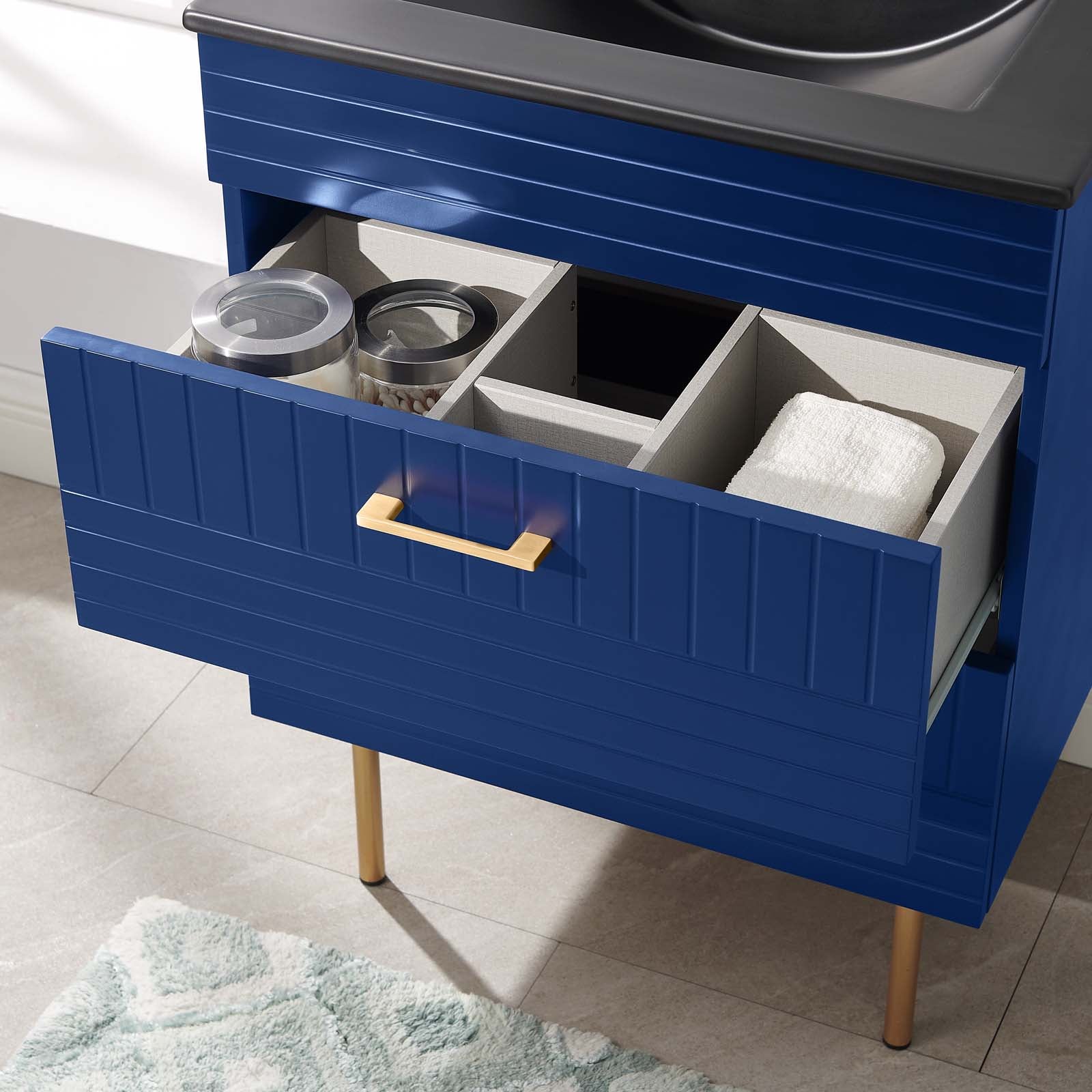 Modway Bathroom Vanity - Daybreak 37"H Bathroom Vanity Blue