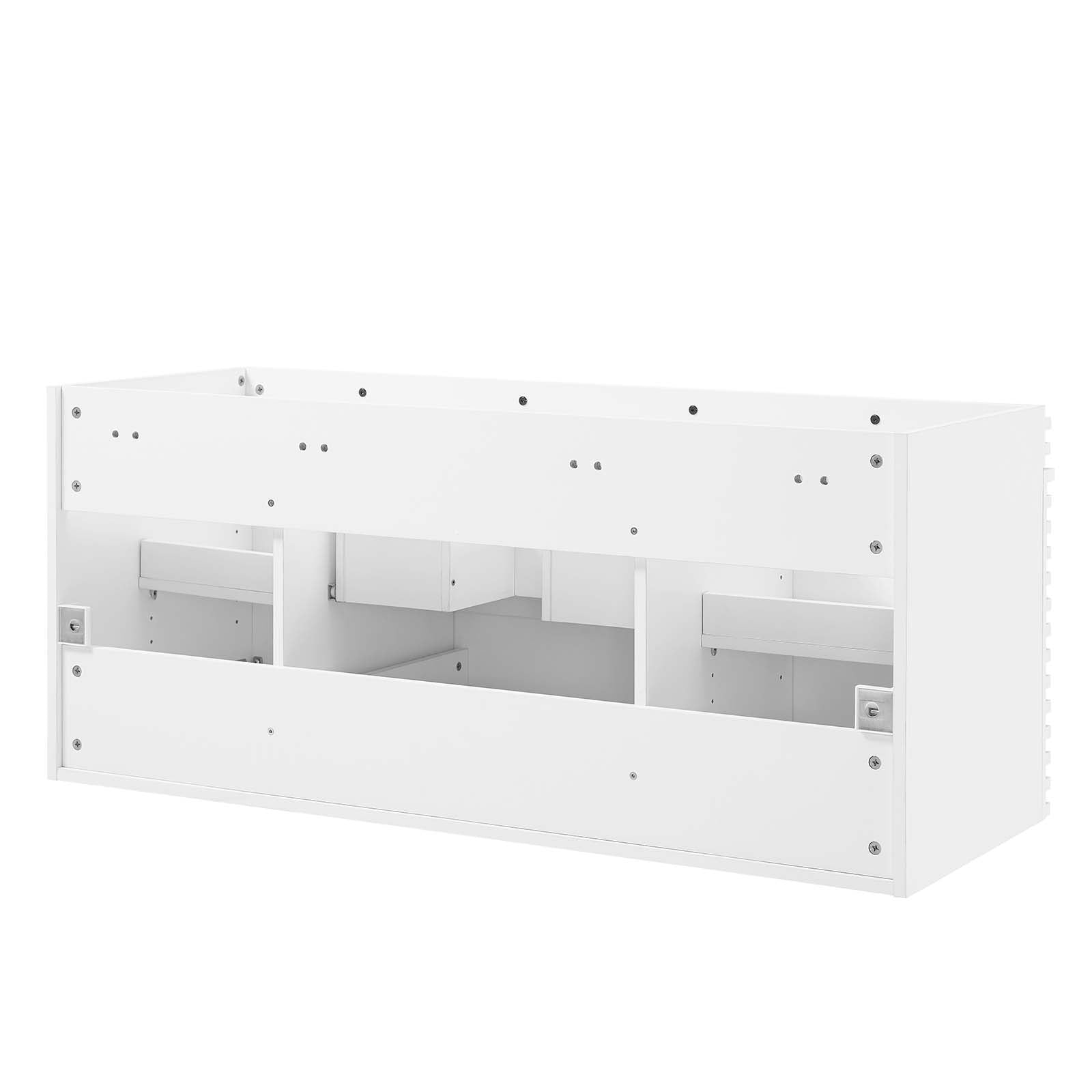 Modway Bathroom Vanity - Render 48" Wall-Mount Bathroom Vanity Cabinet White EEI-5866-WHI