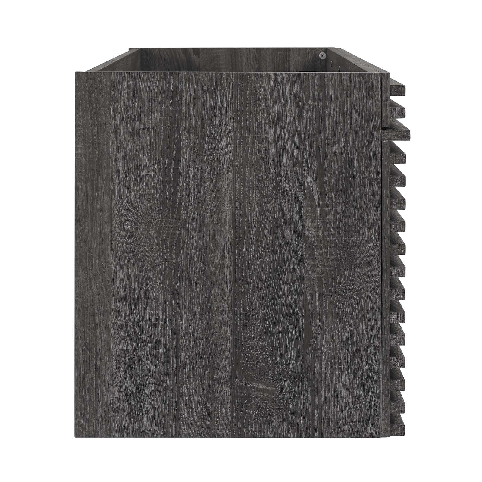 Modway Bathroom Vanity - Render 48" Wall-Mount Bathroom Vanity Cabinet Charcoal EEI-5867-CHA