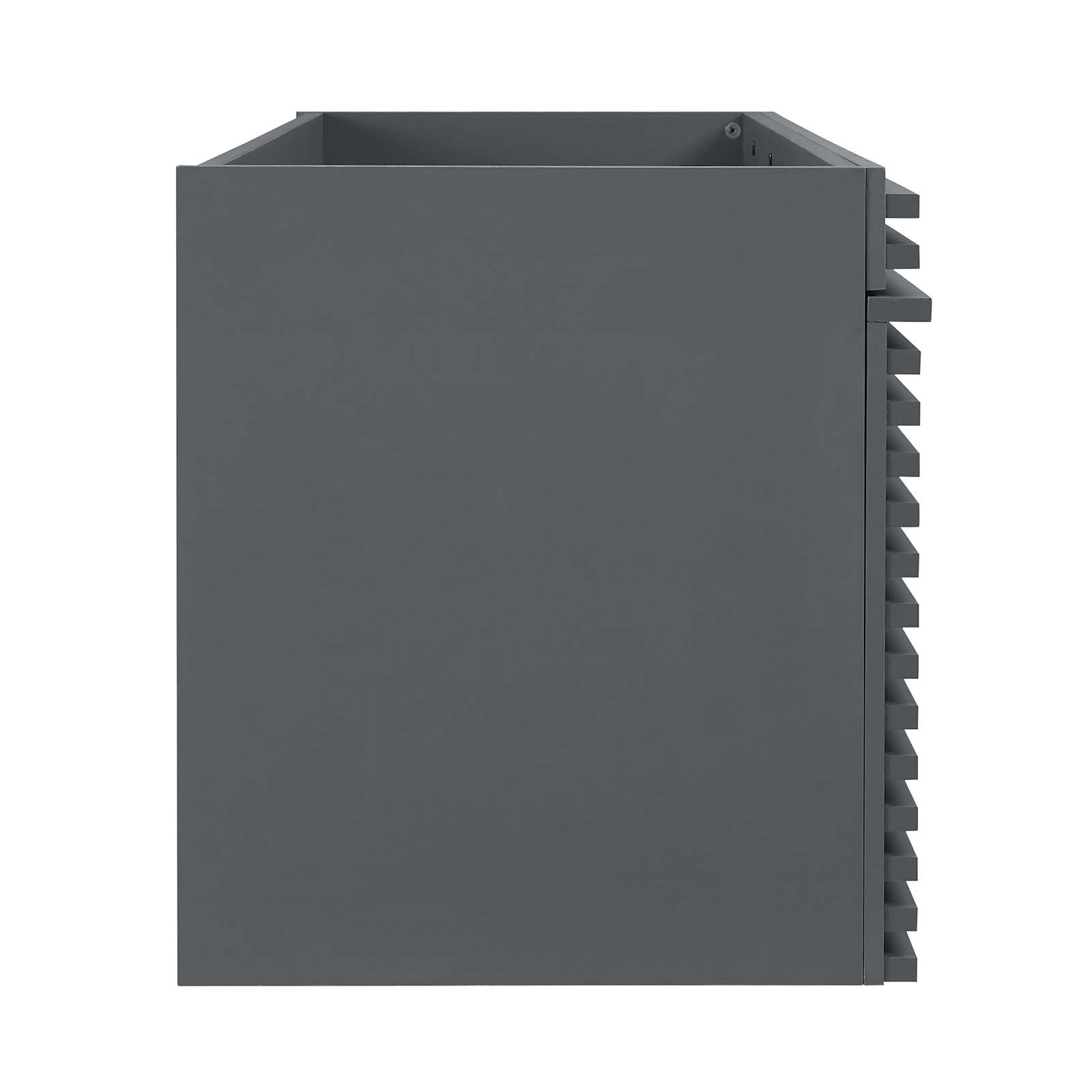 Modway Bathroom Vanity - Render 48" Wall-Mount Bathroom Vanity Cabinet Gray EEI-5867-GRY
