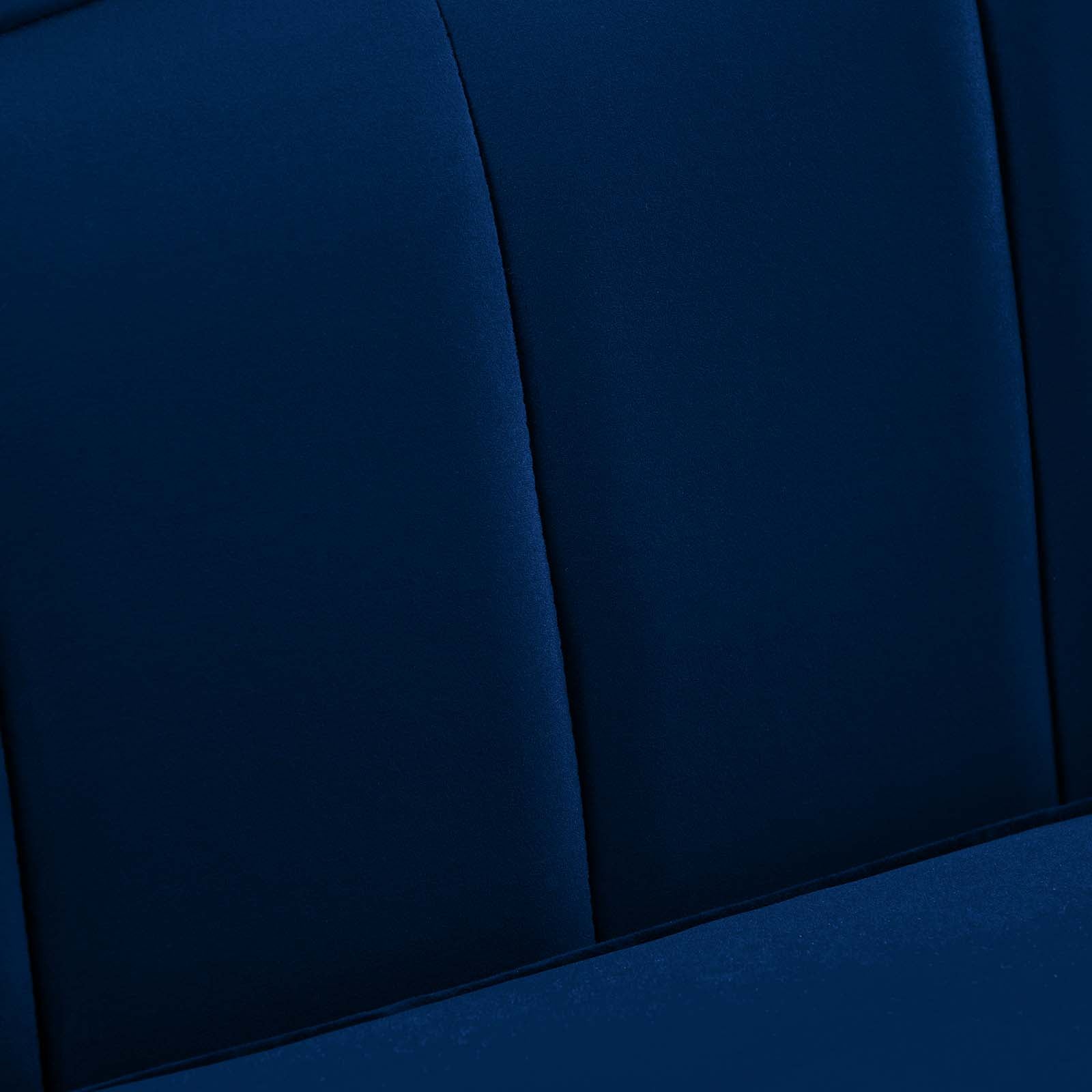 Modway Sofas & Couches - Cheshire Channel Tufted Performance Velvet Sofa Navy