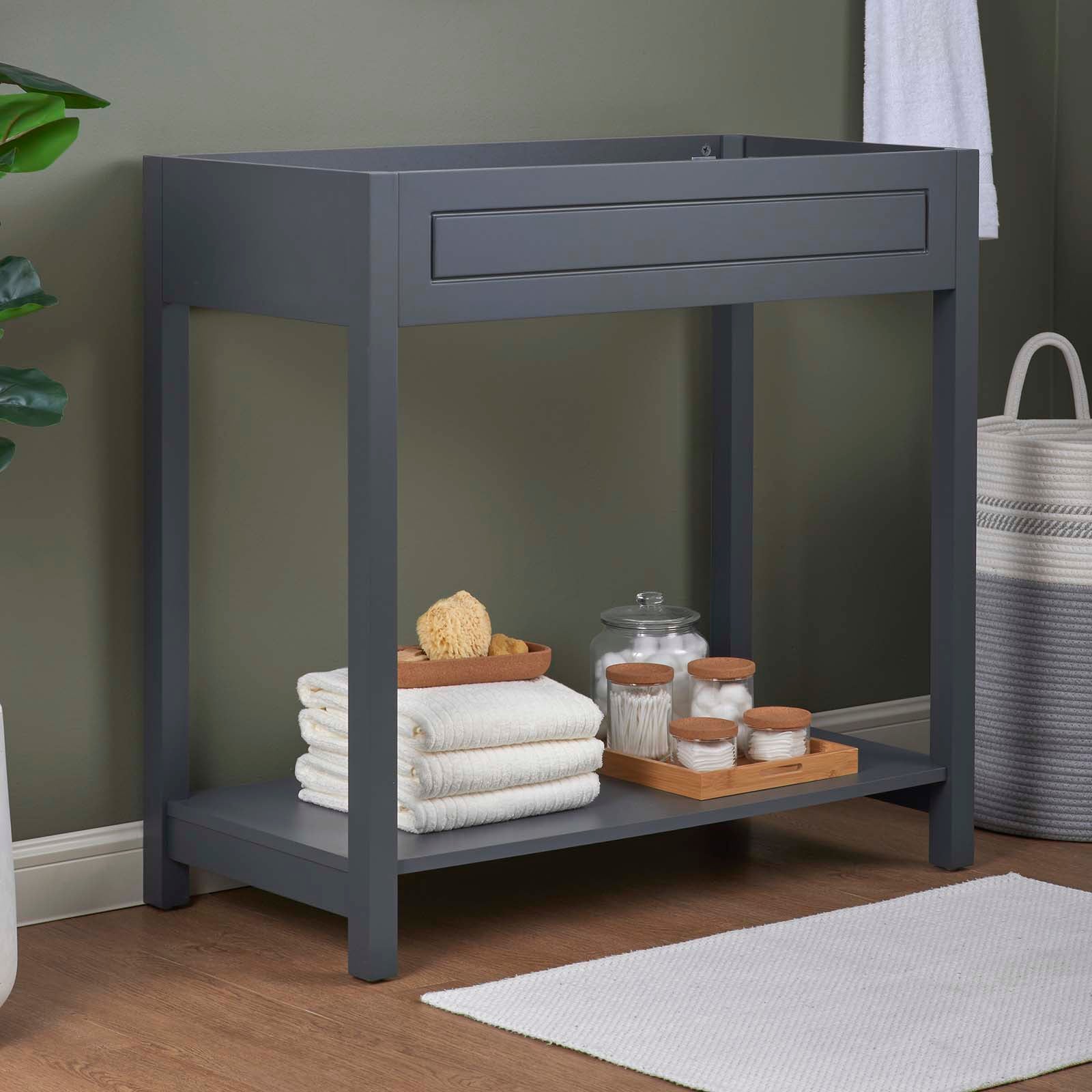 Modway Bathroom Vanity - Altura 36" Bathroom Vanity Cabinet Gray