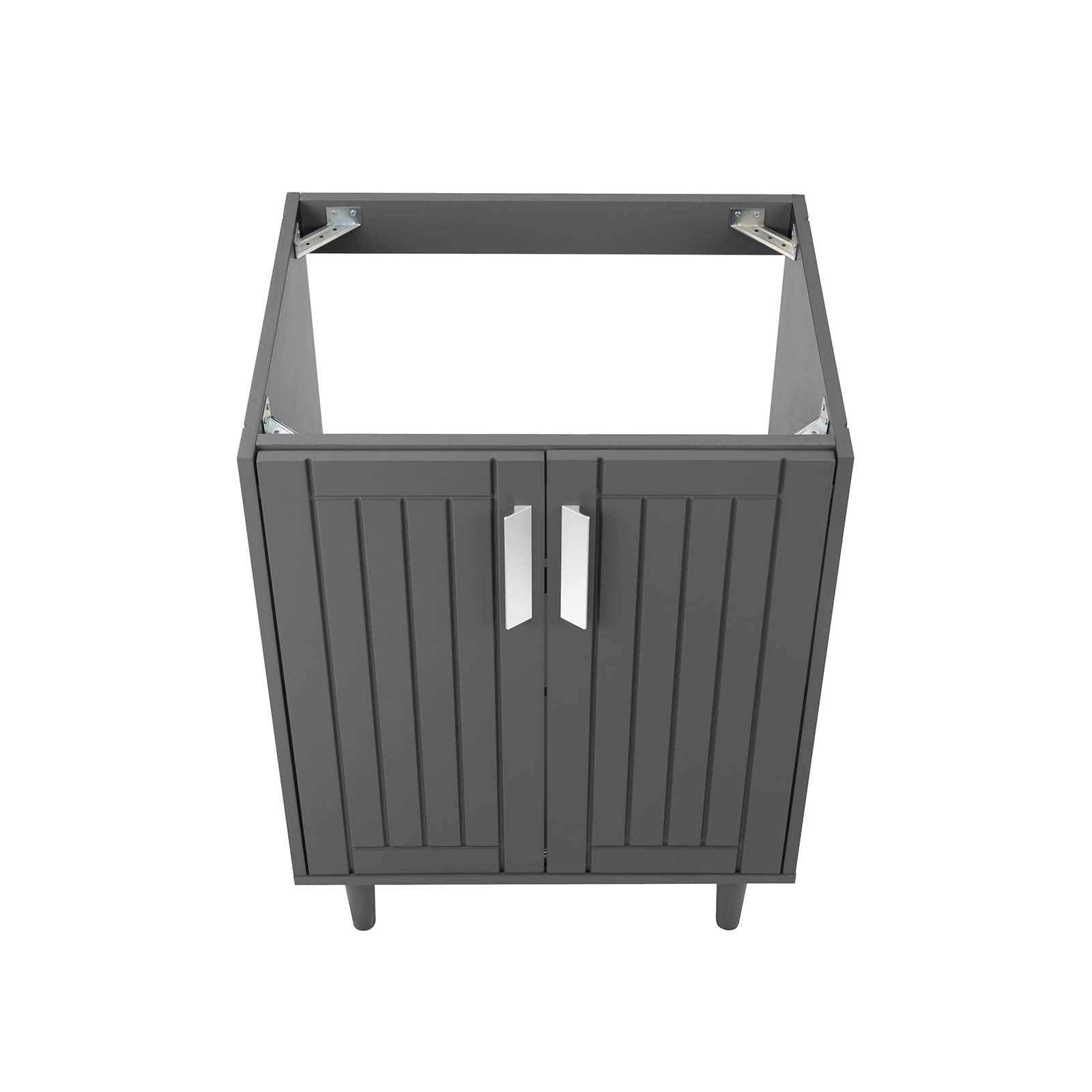 Modway Bathroom Vanity - Augusta 24" Bathroom Vanity Cabinet Gray