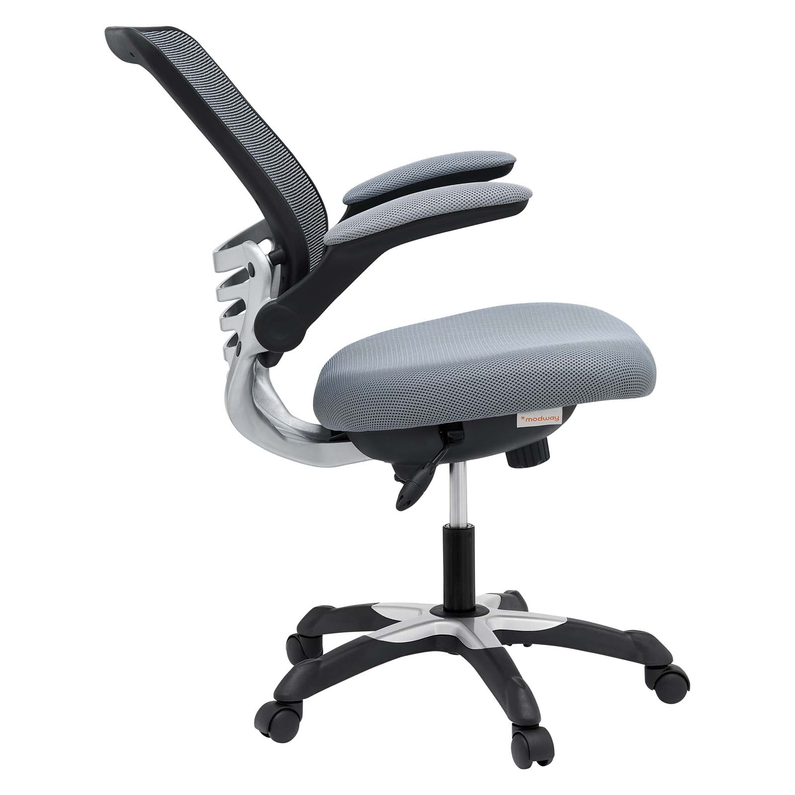 Modway Task Chairs - Edge Mesh Office Chair Gray
