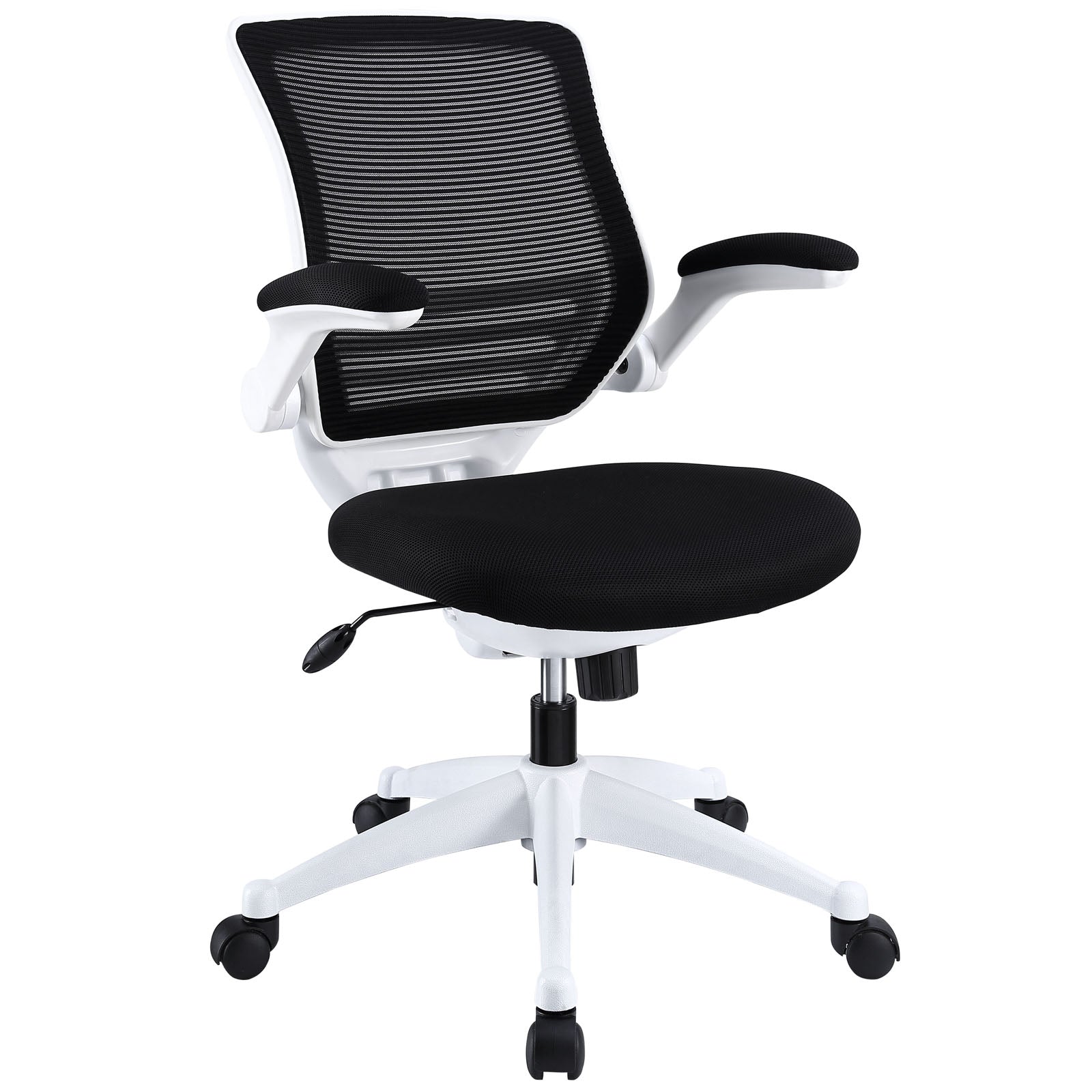 Modway Task Chairs - Edge White Base Office Chair Black