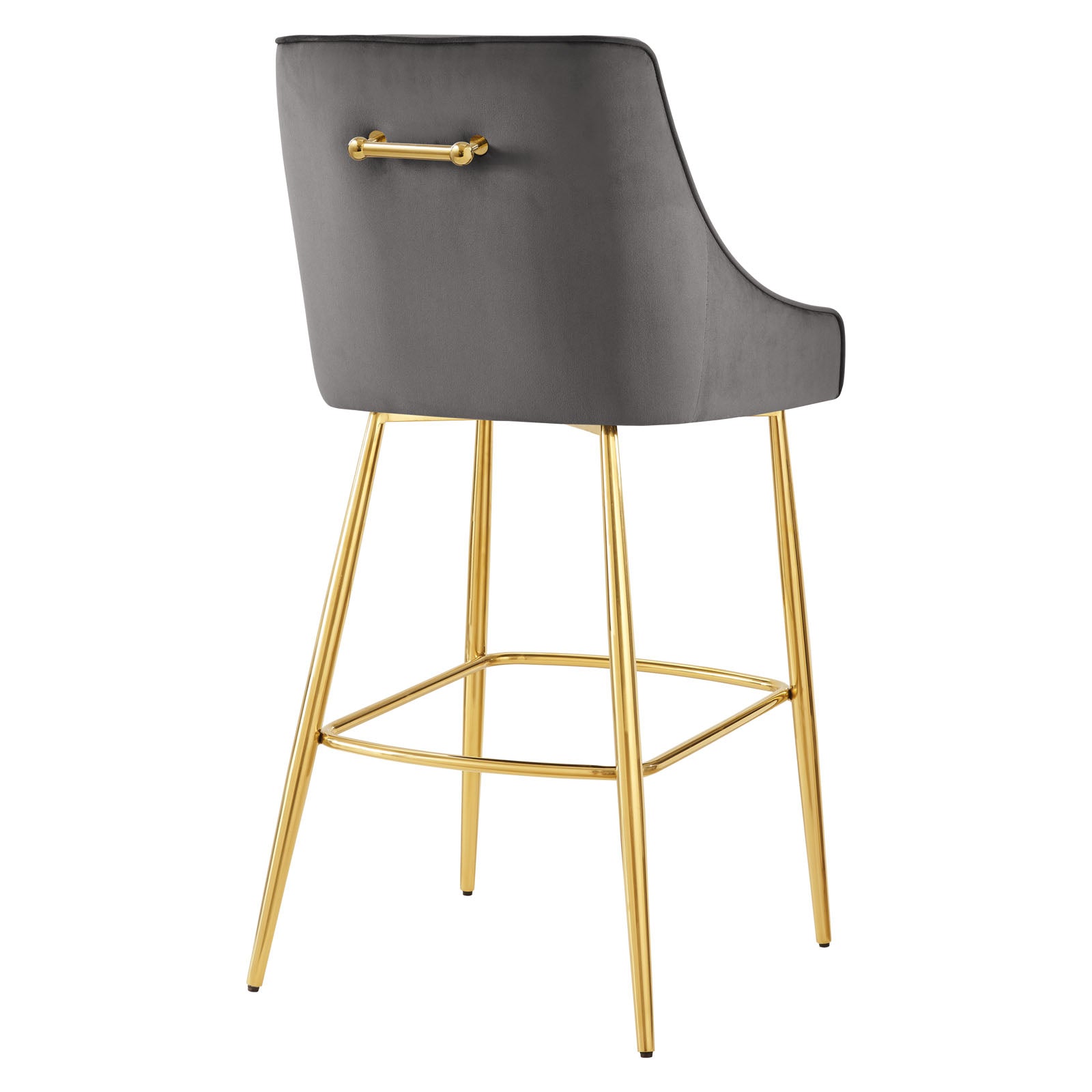Modway Barstools - Discern Bar Stools - Set Of 2 Gray