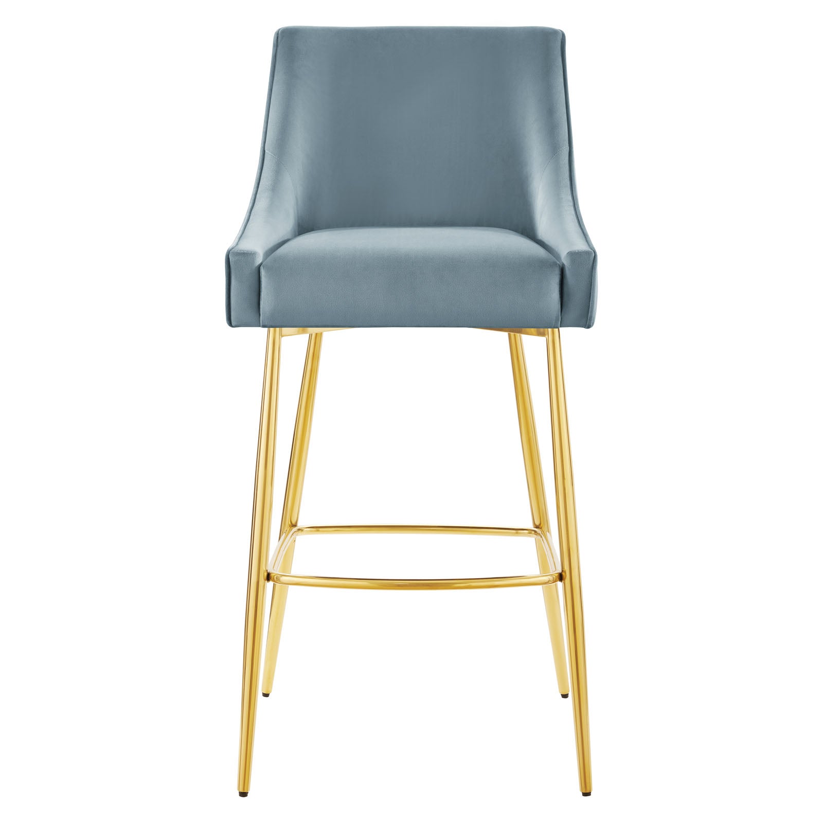 Modway Barstools - Discern Bar Stools - Set Of 2 Light Blue