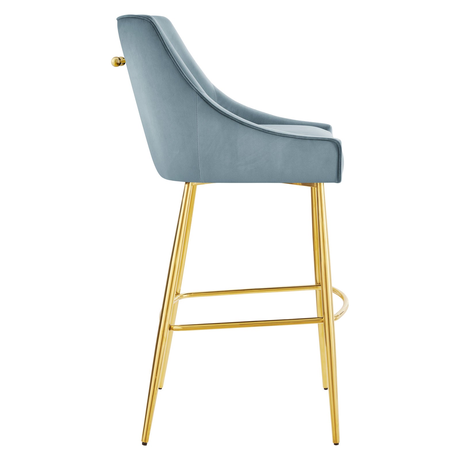 Modway Barstools - Discern Bar Stools - Set Of 2 Light Blue