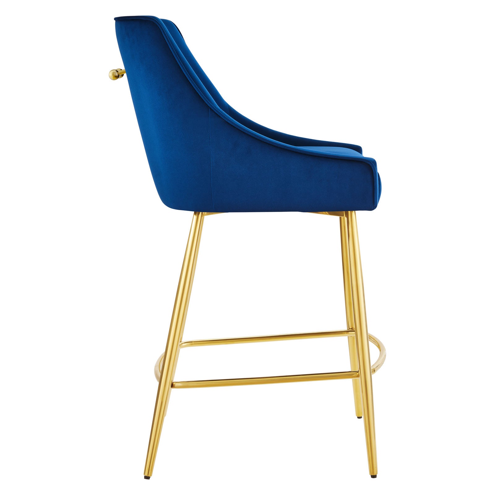 Modway Barstools - Discern Counter Stools - Set Of 2 Navy