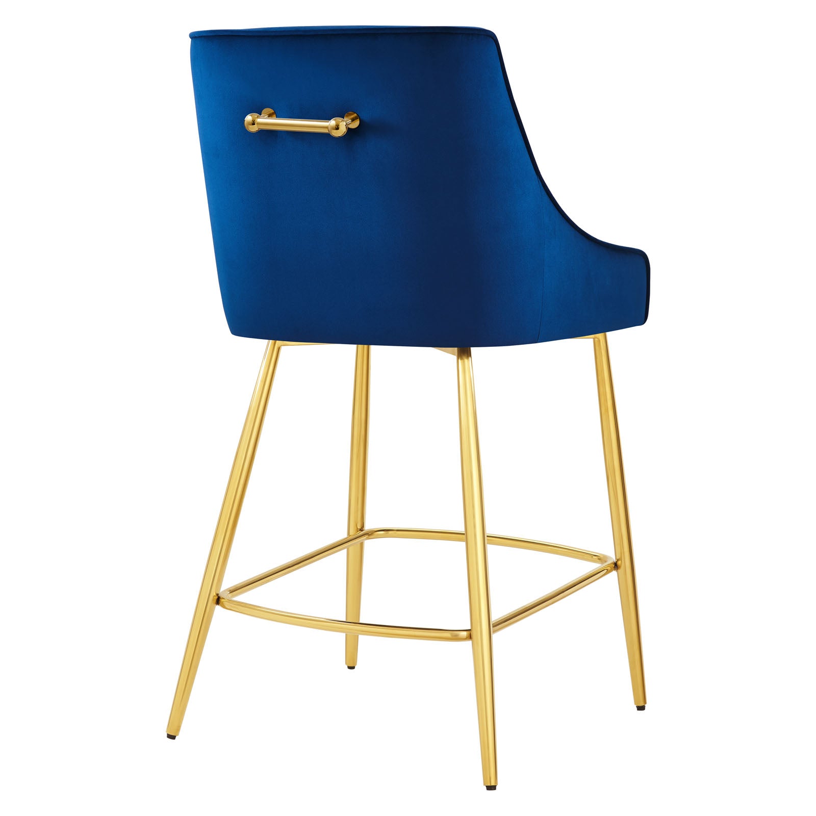 Modway Barstools - Discern Counter Stools - Set Of 2 Navy