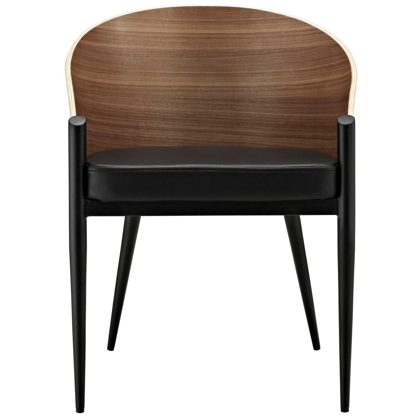 Modway Dining Chairs - Cooper Dining Wood Armchair Walnut