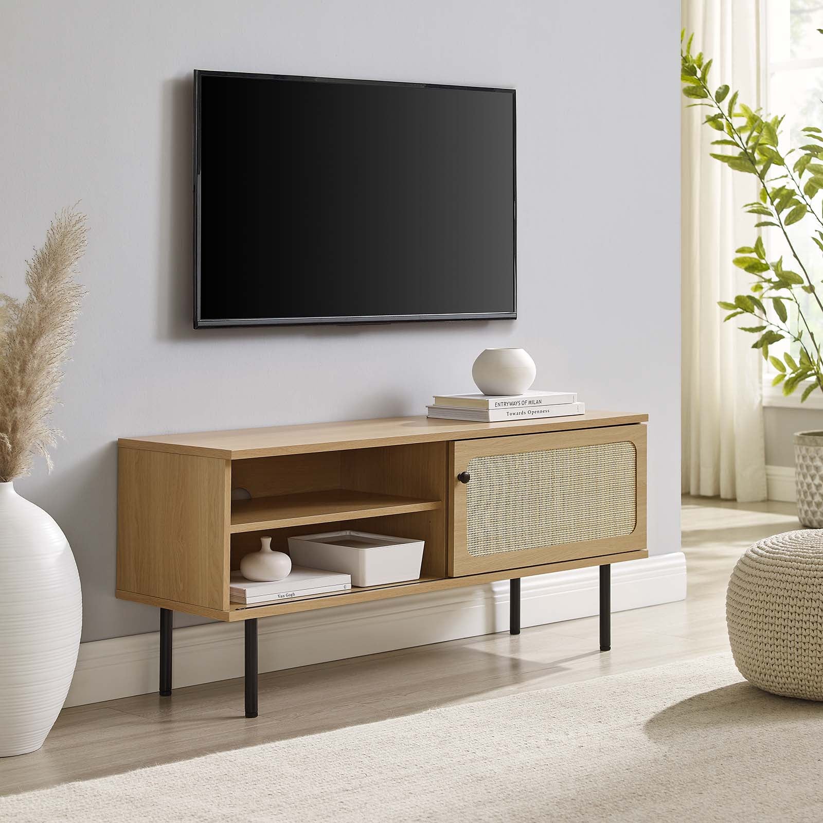 Modway TV & Media Units - Cambria 47" Tv Stand Oak