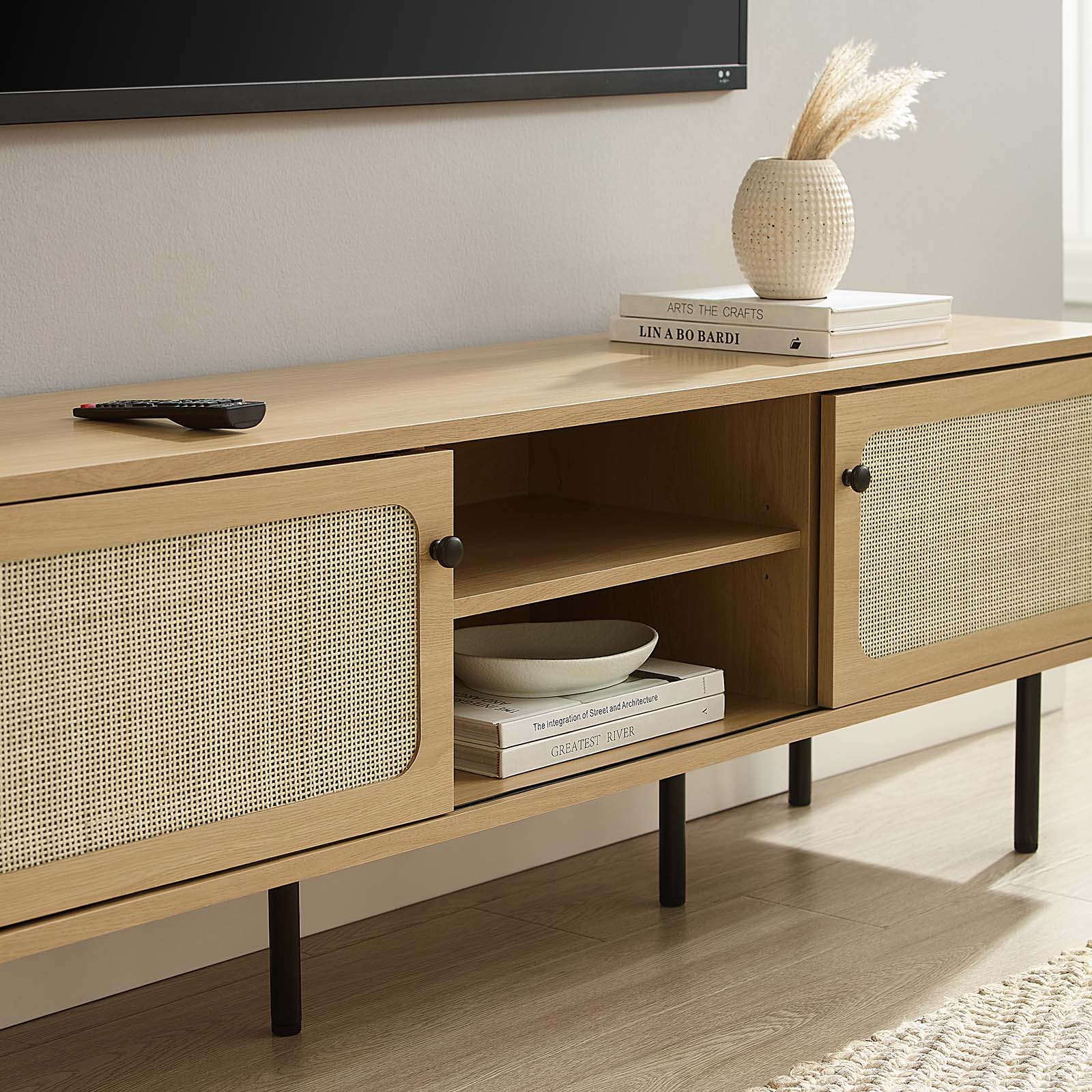Modway TV & Media Units - Cambria 60" Tv Stand Oak