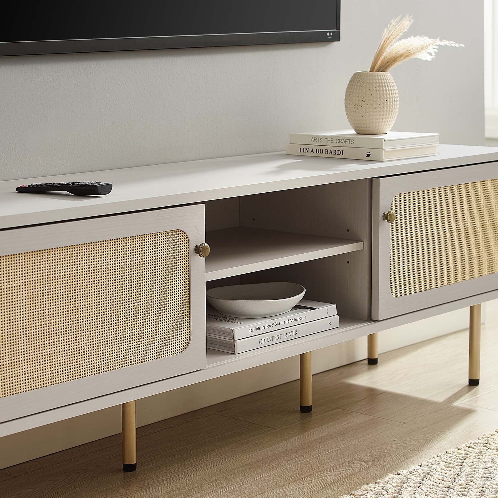 Modway TV & Media Units - Cambria 60" Tv Stand White