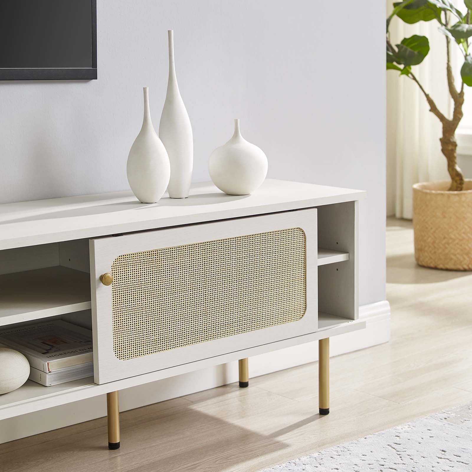 Modway TV & Media Units - Cambria 70" Tv Stand White