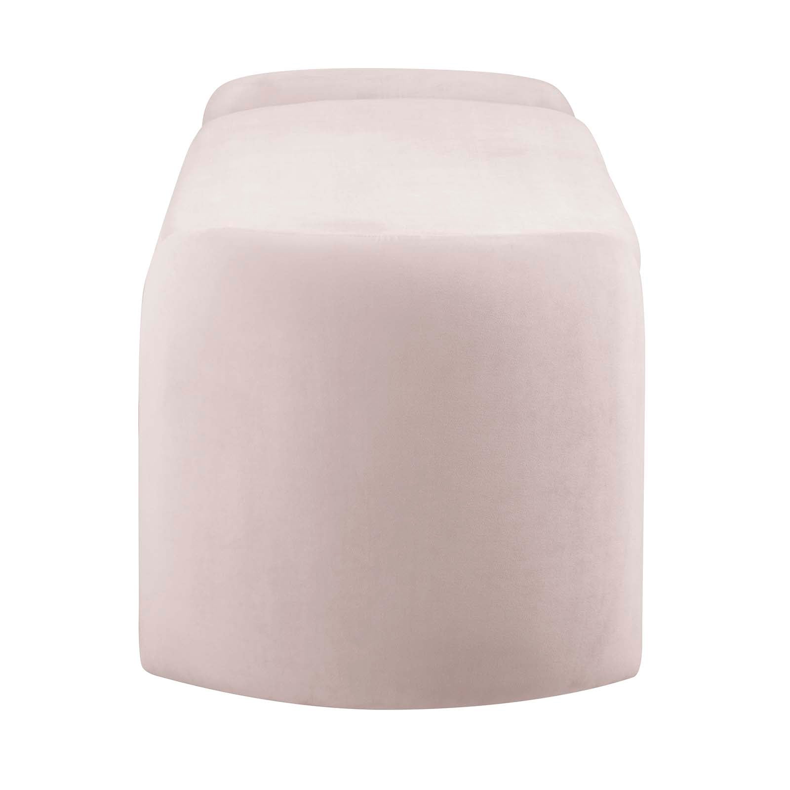 Modway Benches - Nebula Upholstered Performance Velvet Bench Pink